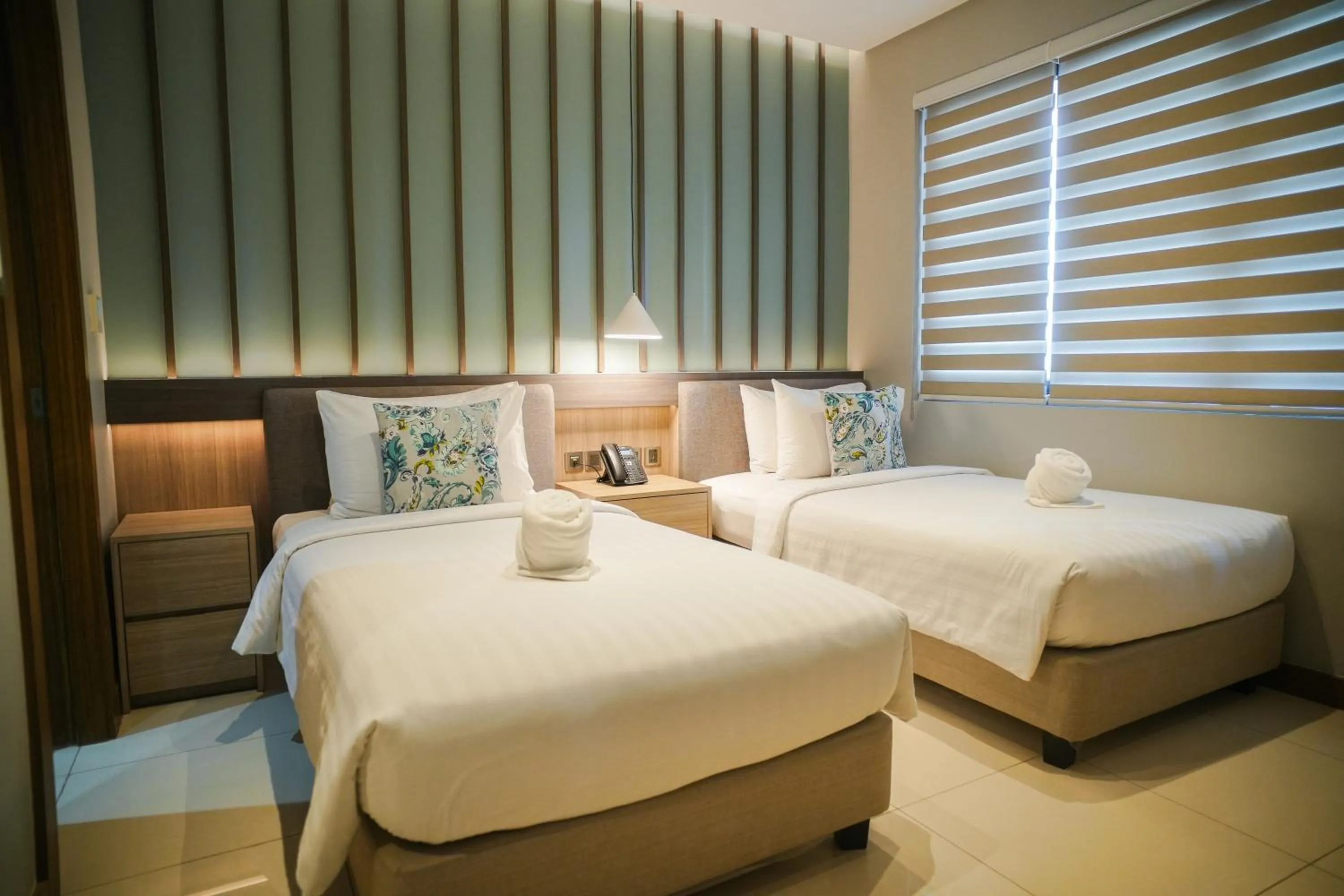 View (from property/room), Bed in The Hotel Andrea