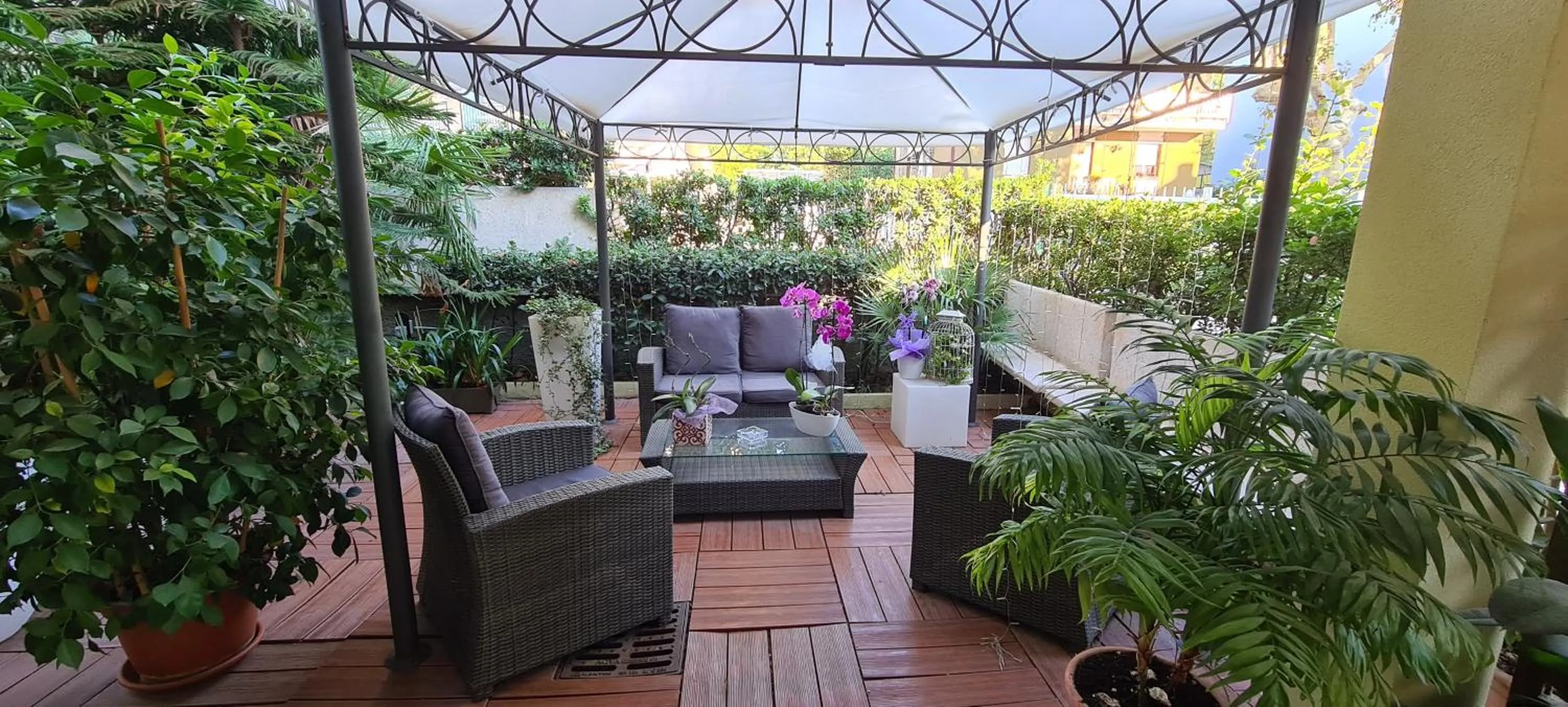 Patio in Hotel Beppe