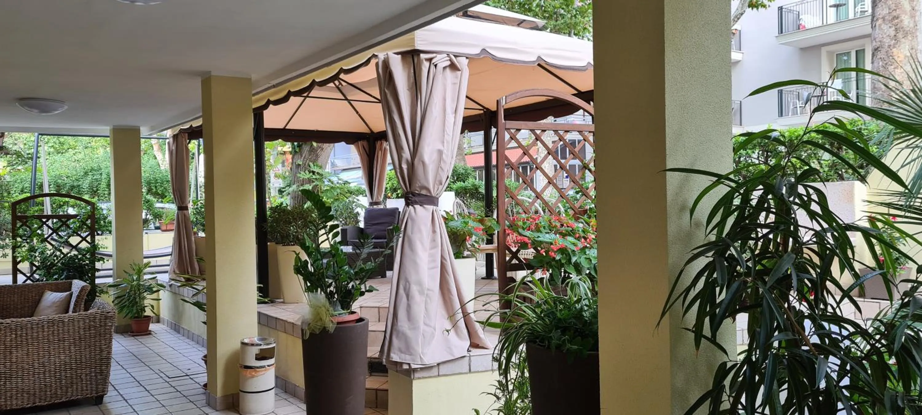 Garden in Hotel Beppe