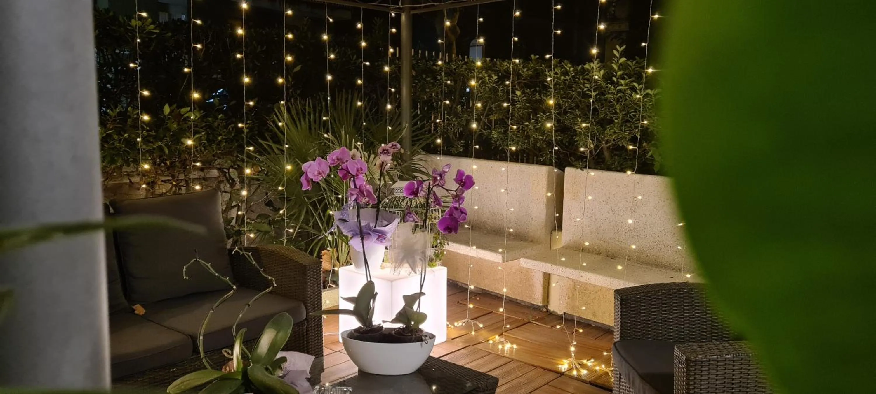 Patio in Hotel Beppe