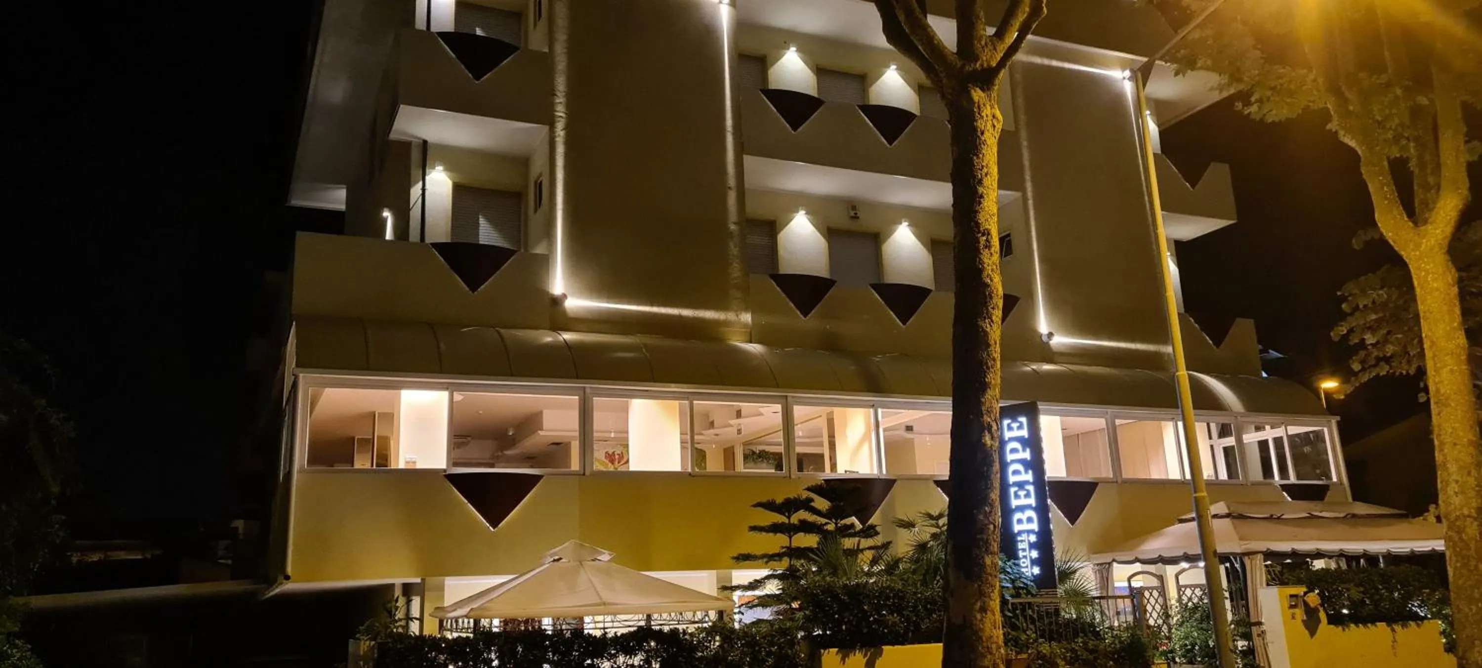 Property building in Hotel Beppe