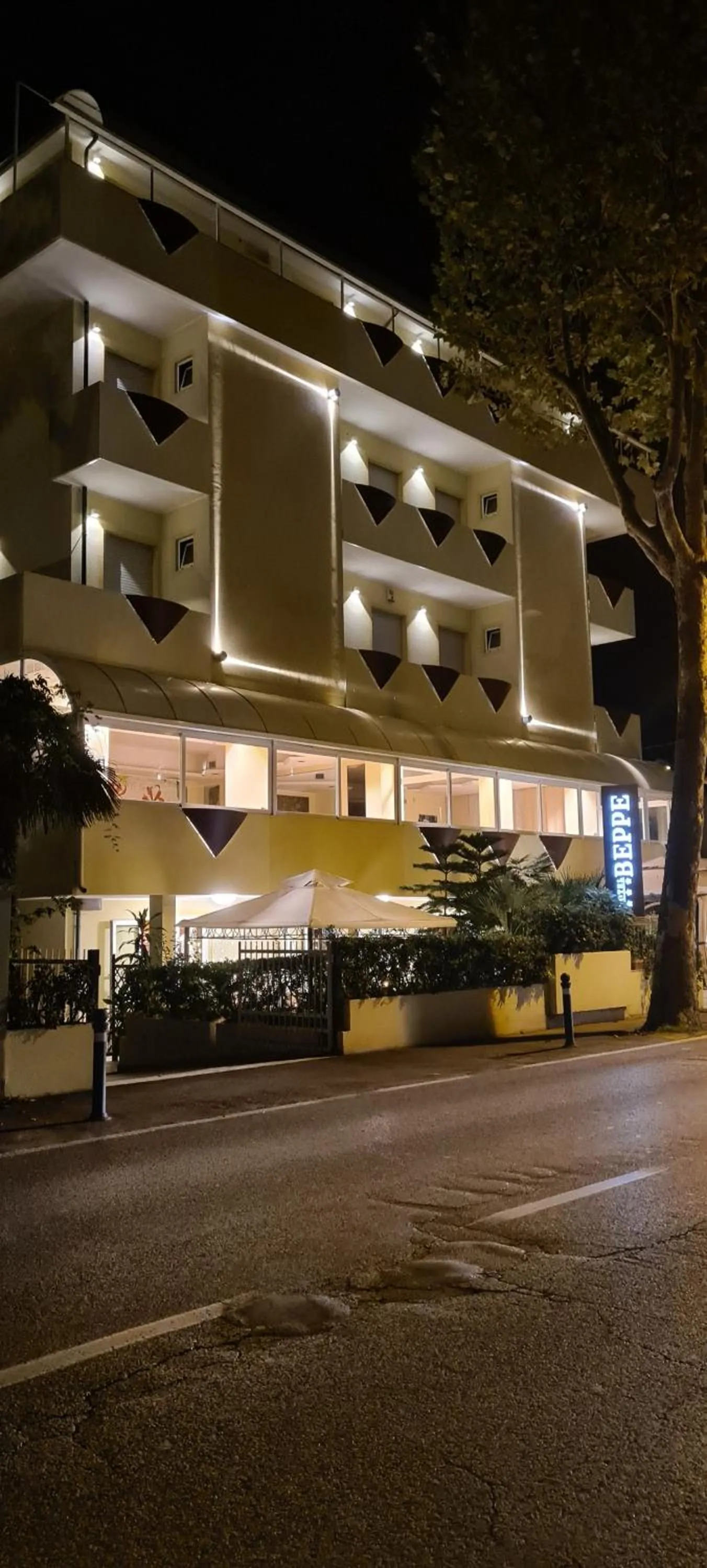 Property building in Hotel Beppe