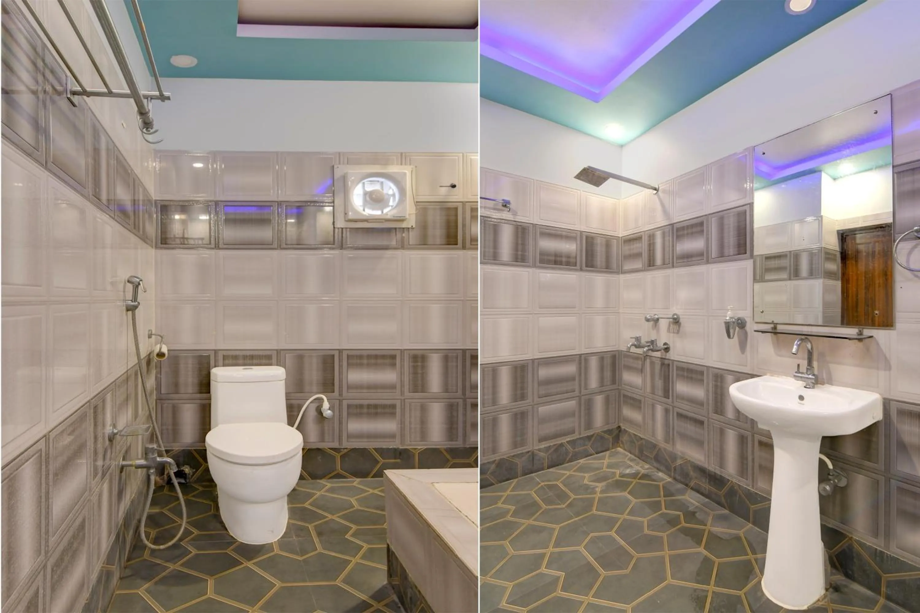 Bathroom in Collection O NSCB International Airport Formerly Raj Guest House