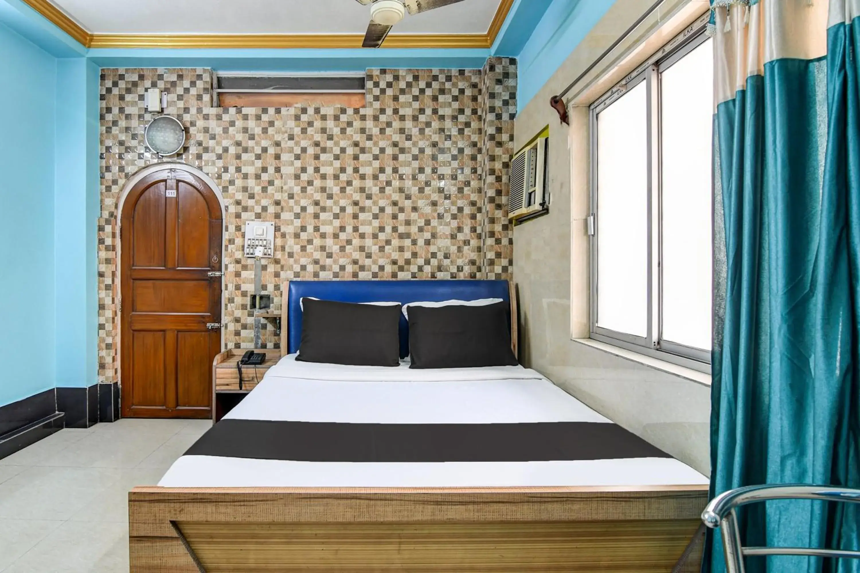 Bedroom, Bed in Super Collection O Raj Guest House Near Kolkata Airport Bedroom, Bed in Super Collection O Raj Guest House Near Kolkata Airport