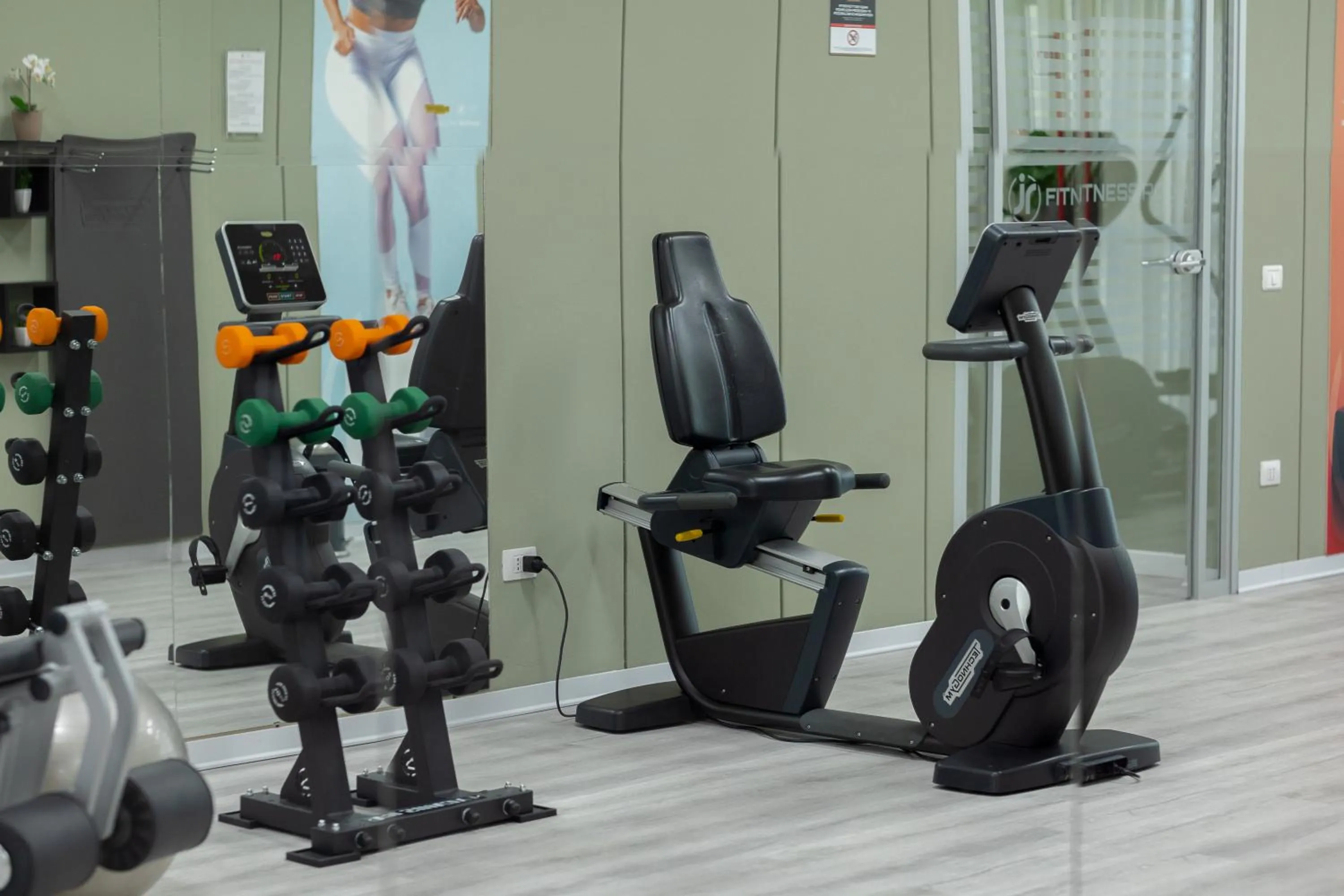 Fitness centre/facilities in JR Hotels Gate 7 Bologna
