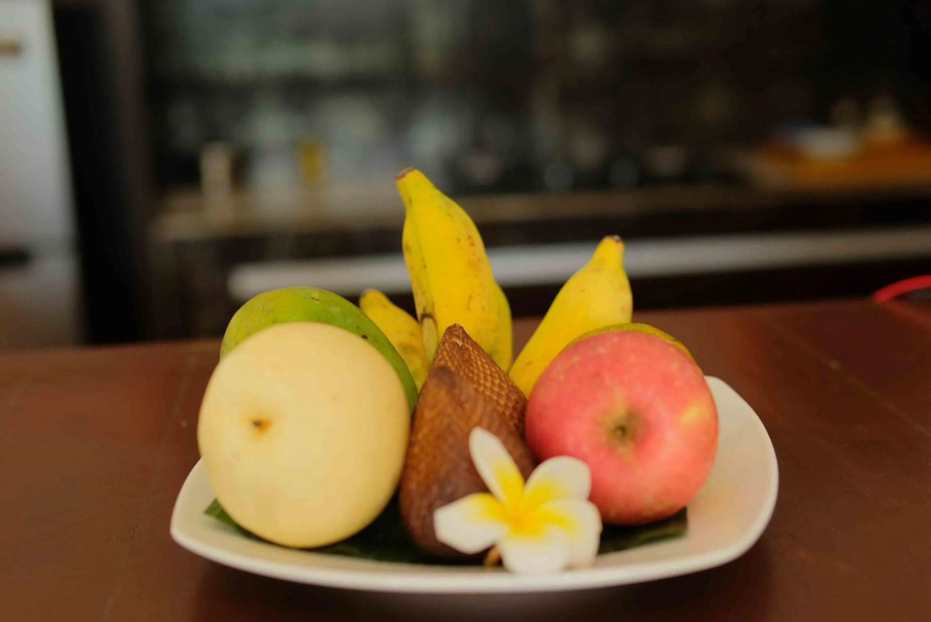 Food and drinks in Kayangan Saba Villa