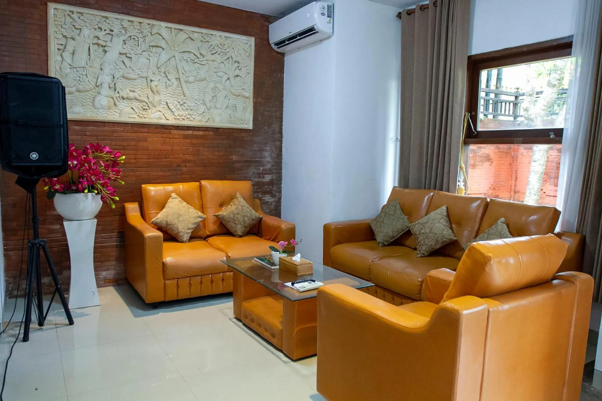 Living room in Kayangan Saba Villa