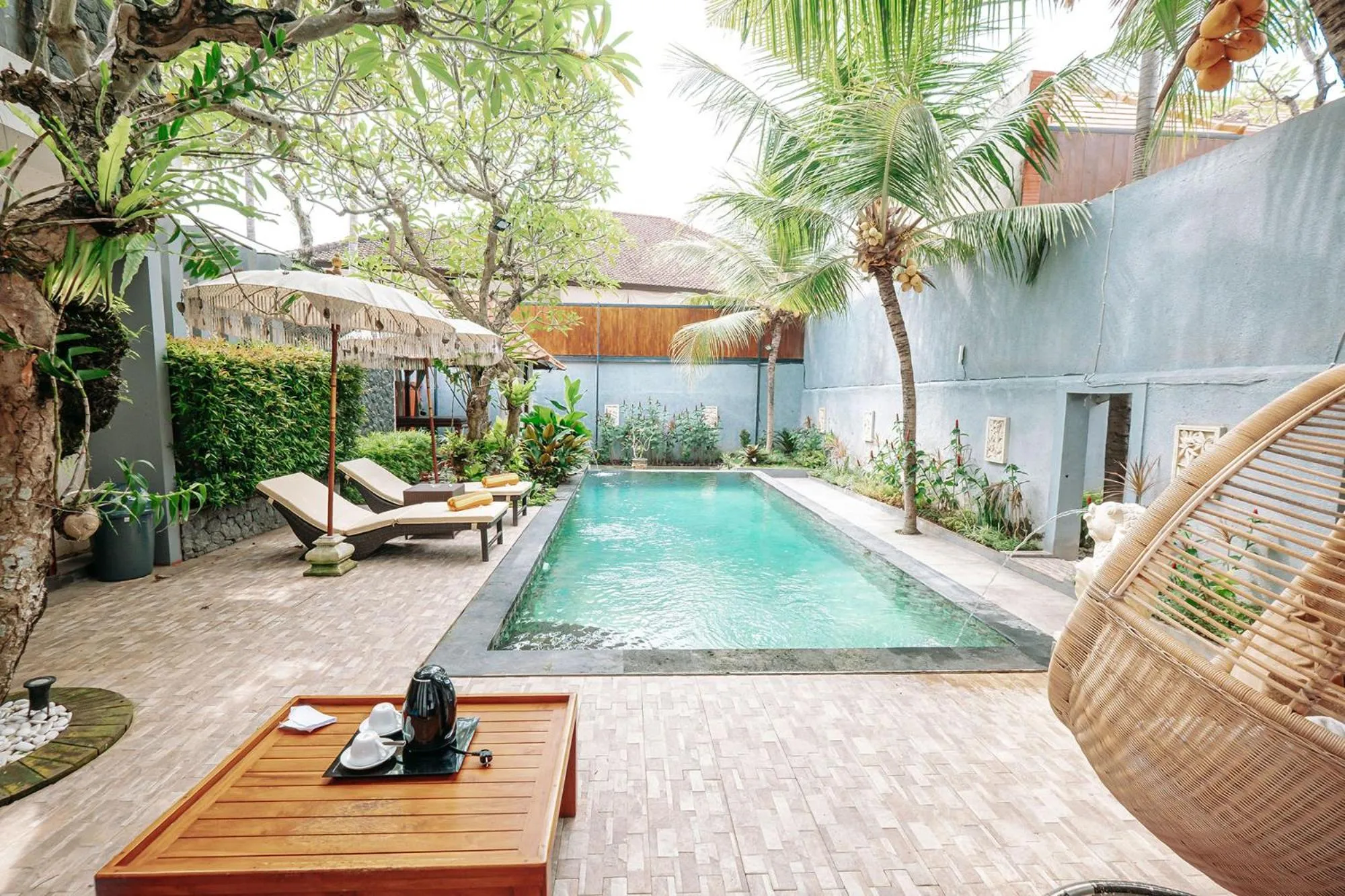 Balcony/Terrace in Kayangan Saba Villa