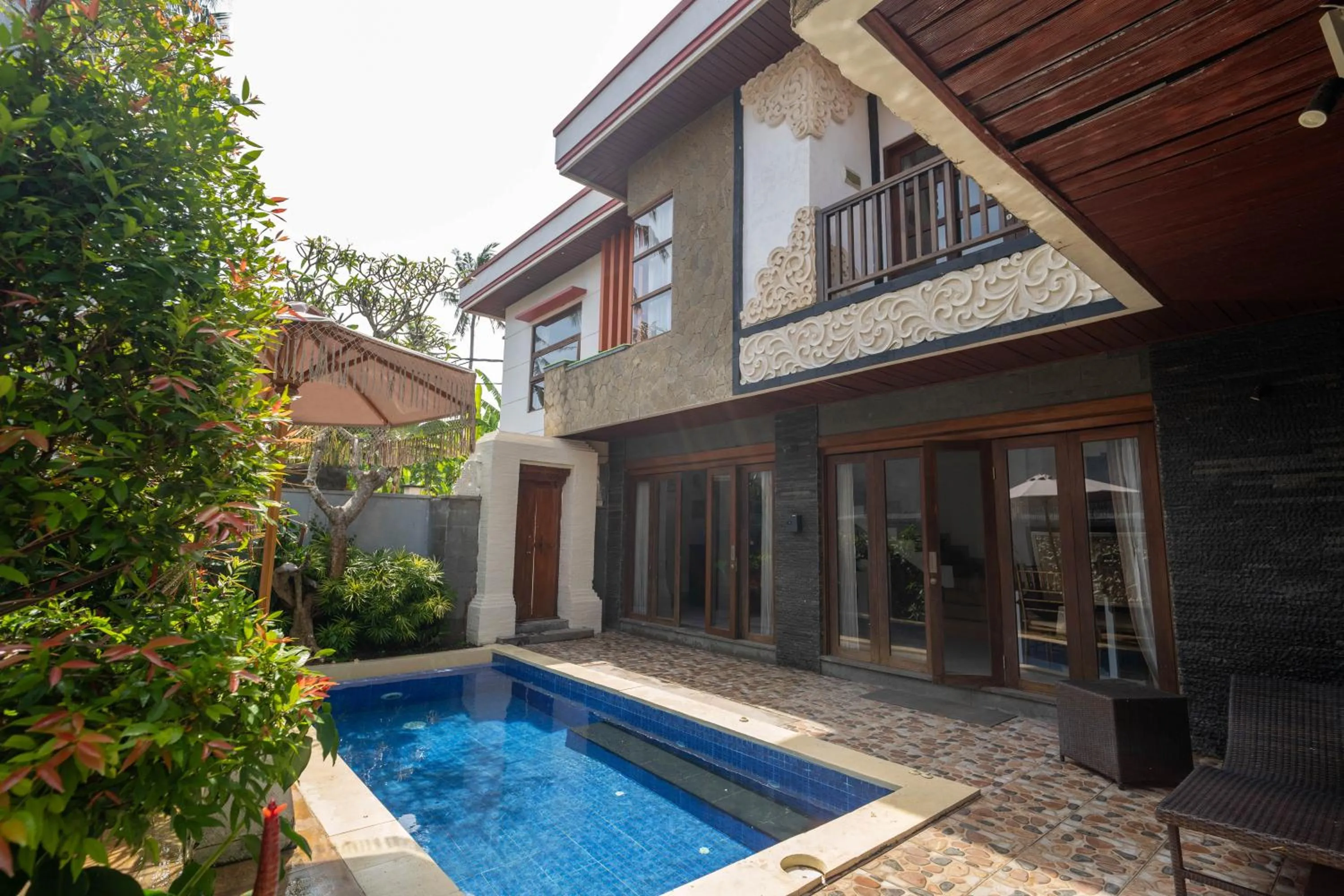 Swimming pool in Kayangan Saba Villa