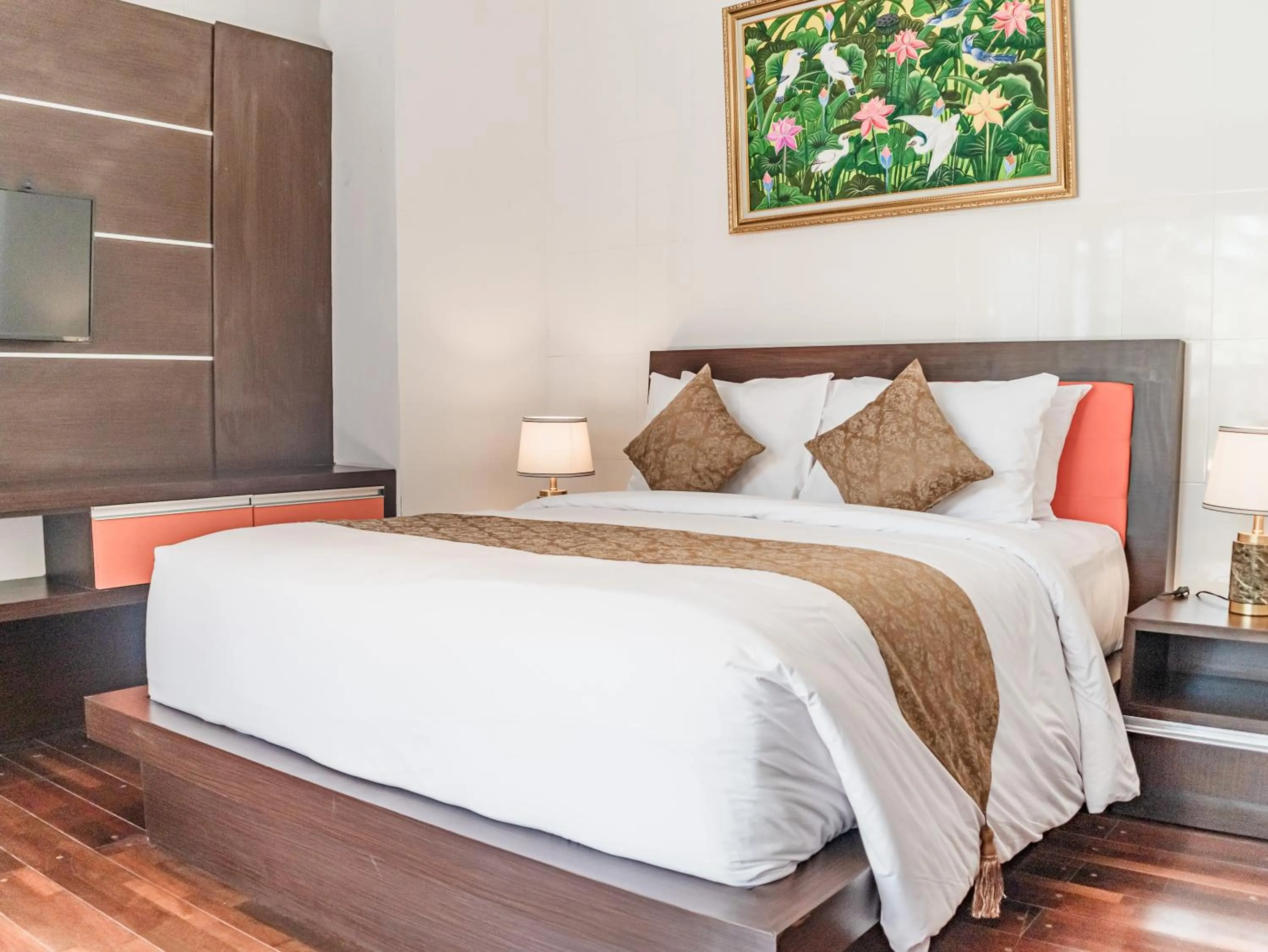 Bed in Kayangan Saba Villa