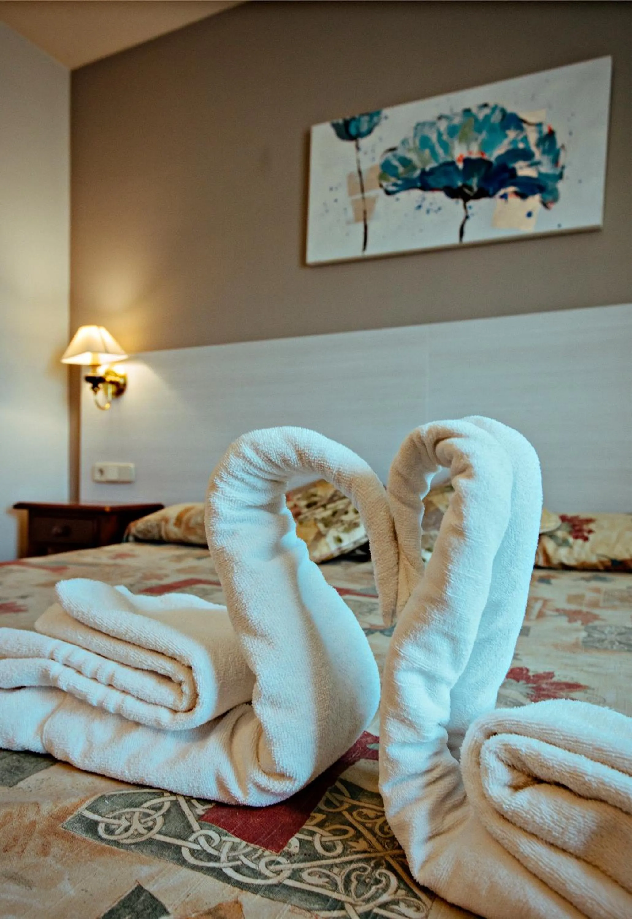 Bed in Hotel BONCOMPTE