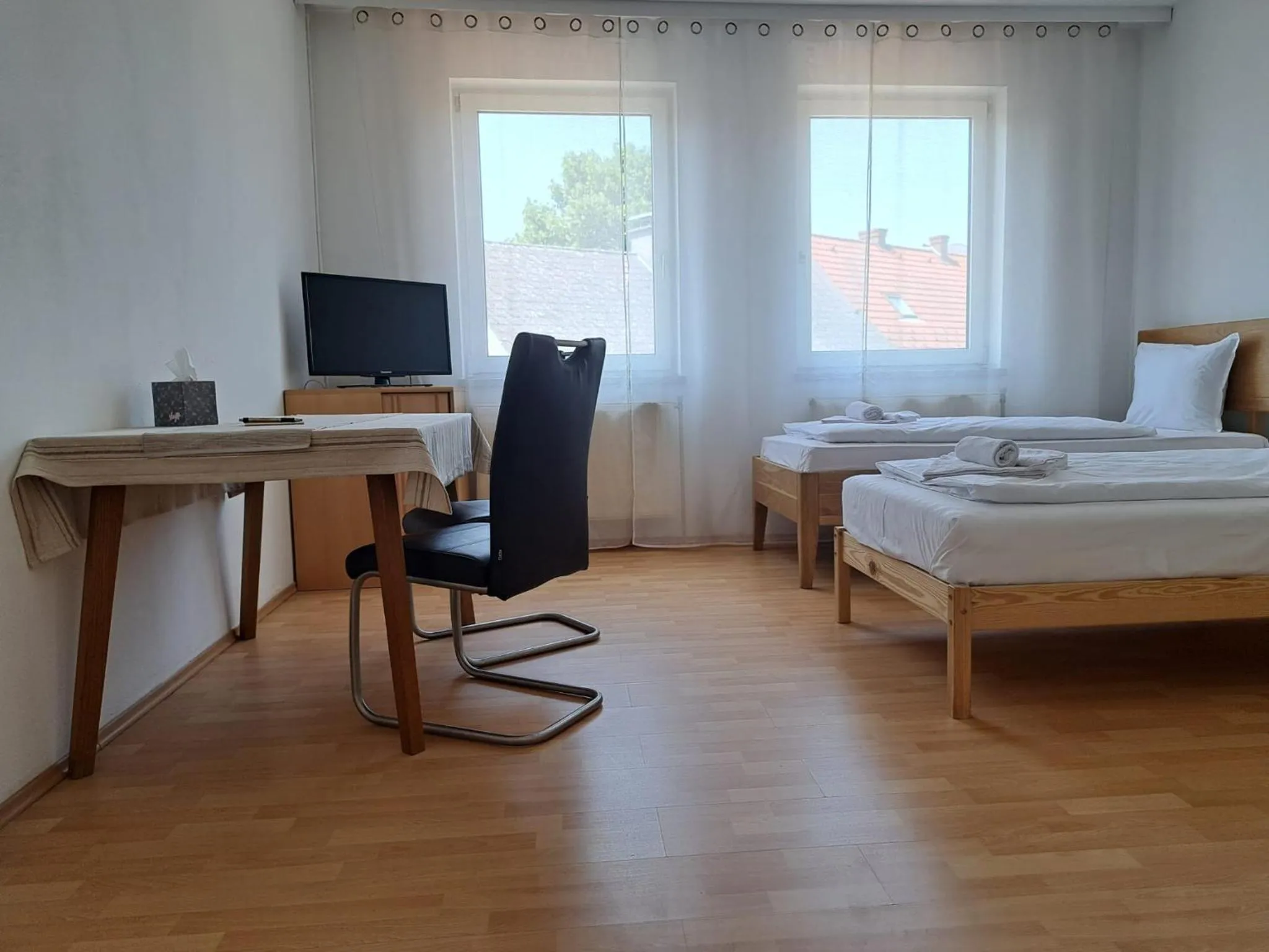 Bed in Hotel MEDITERRANEO