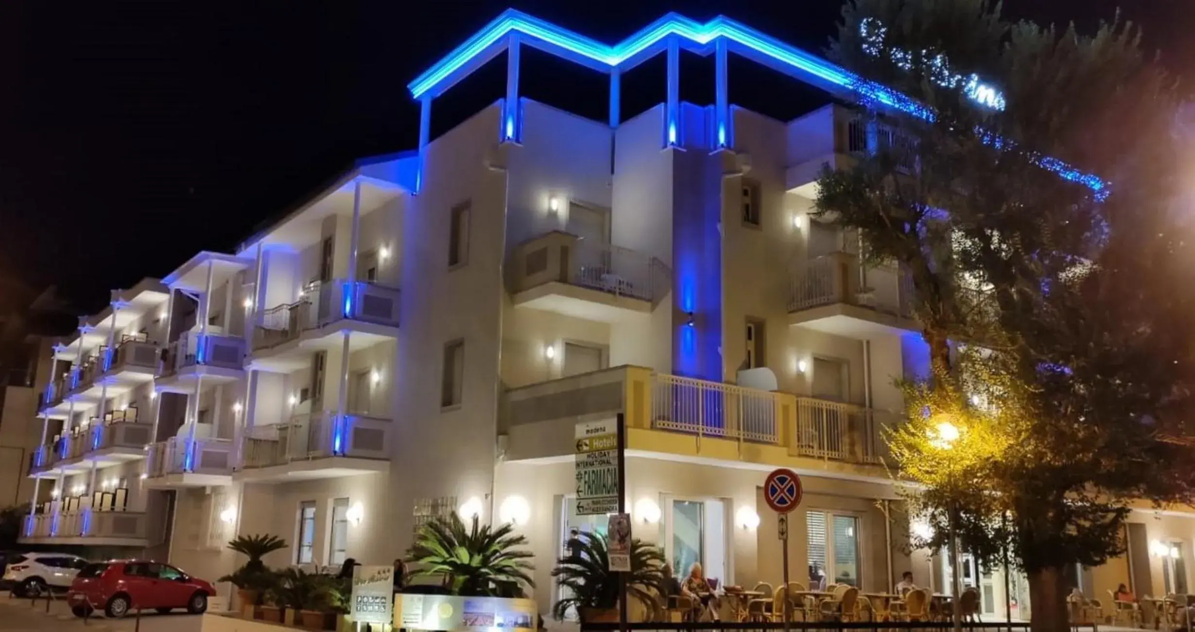 Property building in Hotel Des Bains Property building in Hotel Des Bains