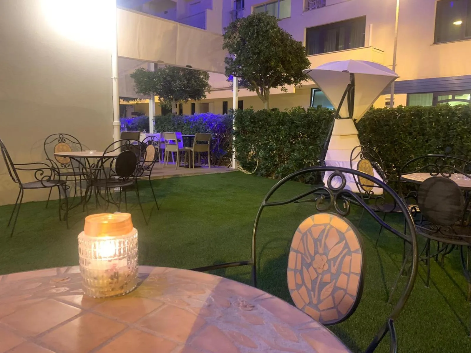 Garden in Hotel Des Bains