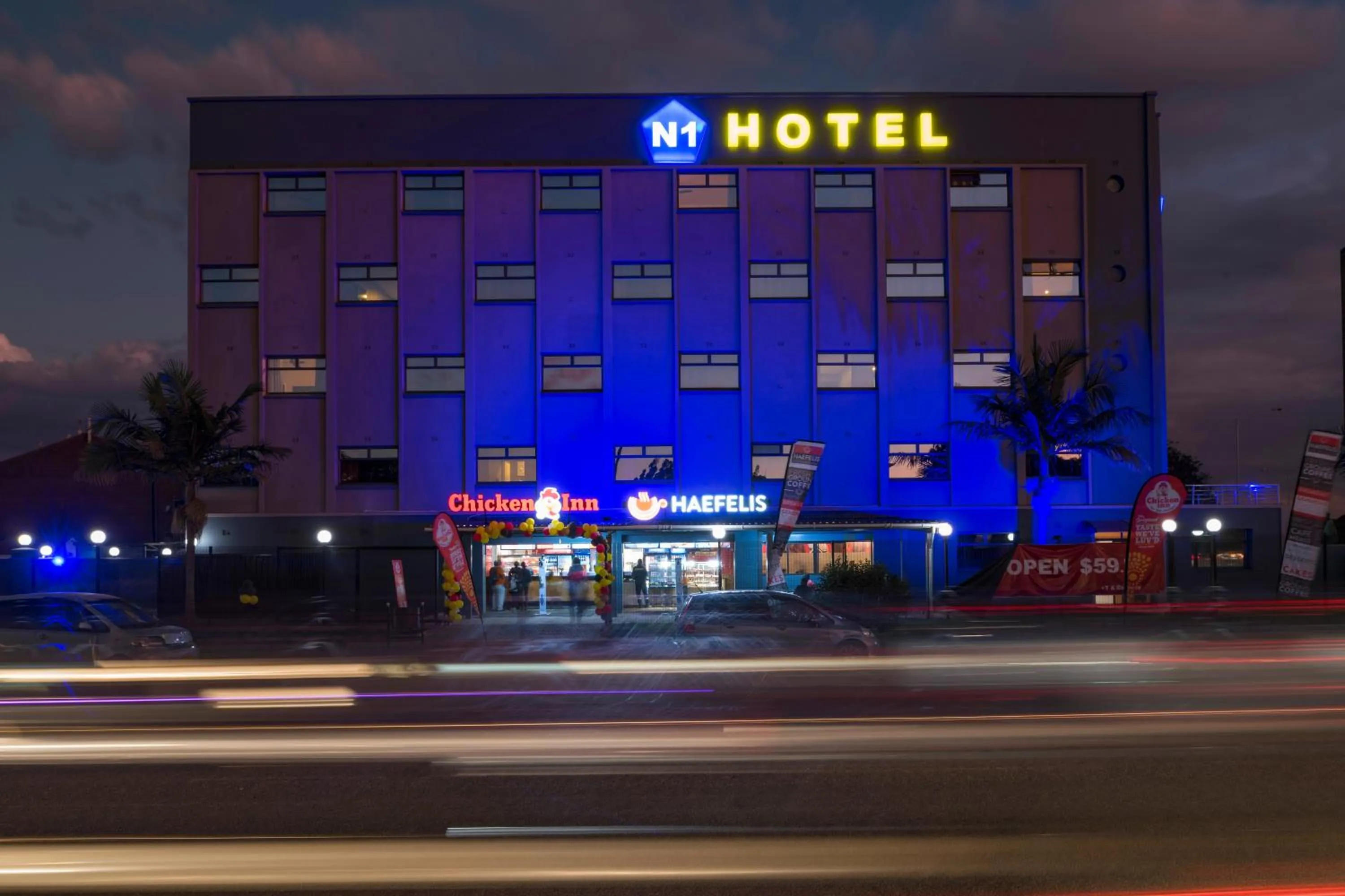 Property building in N1 Hotel Rotten Row Harare