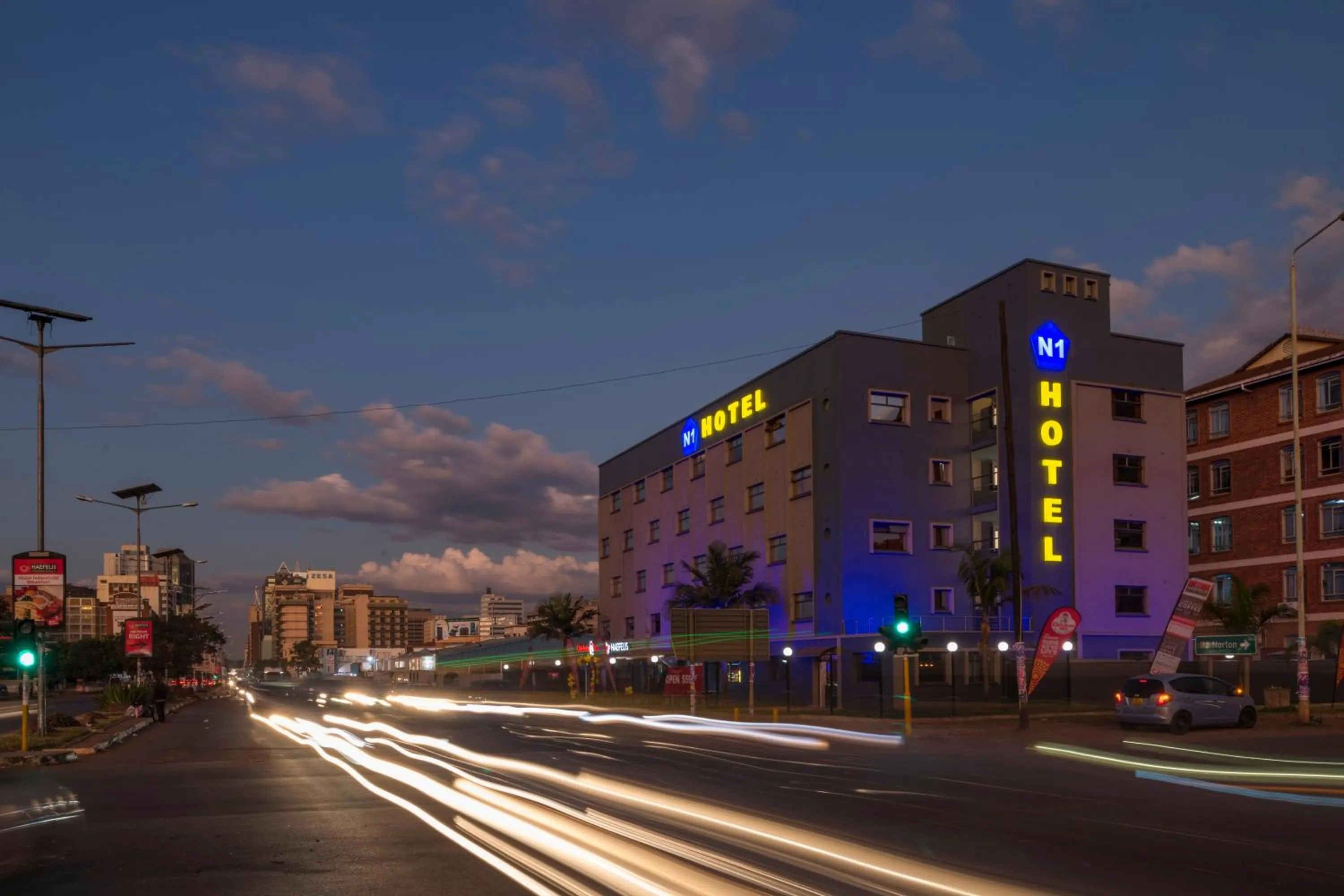 Property building in N1 Hotel Rotten Row Harare