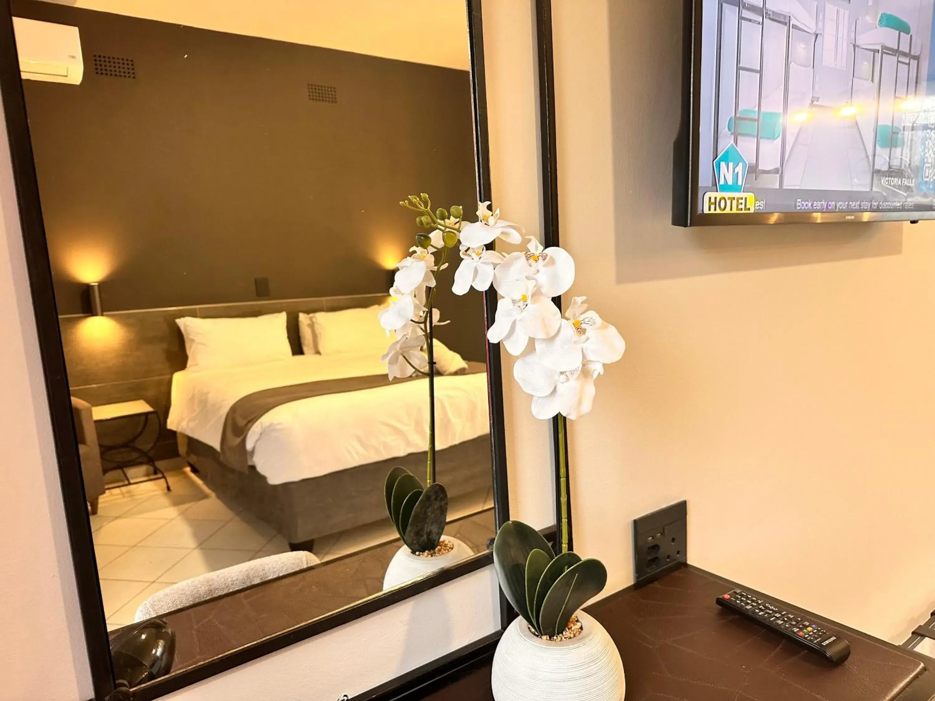 Queen Room in N1 Hotel Rotten Row Harare Queen Room in N1 Hotel Rotten Row Harare