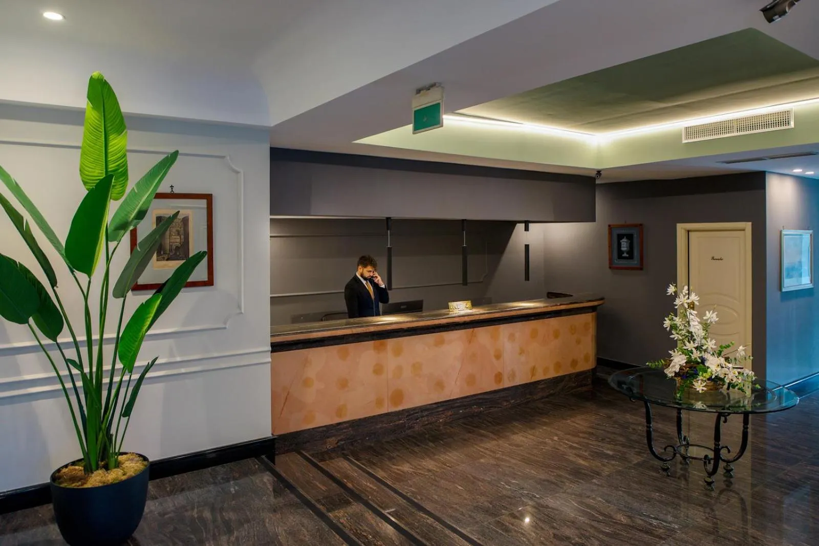 Lobby or reception in Hotel I Gigli