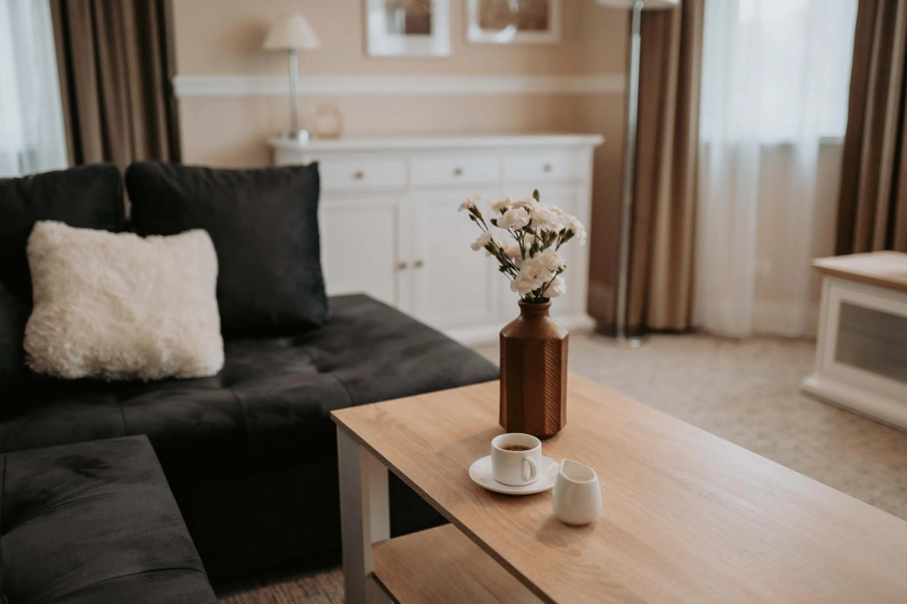 Living room in Villa Adele