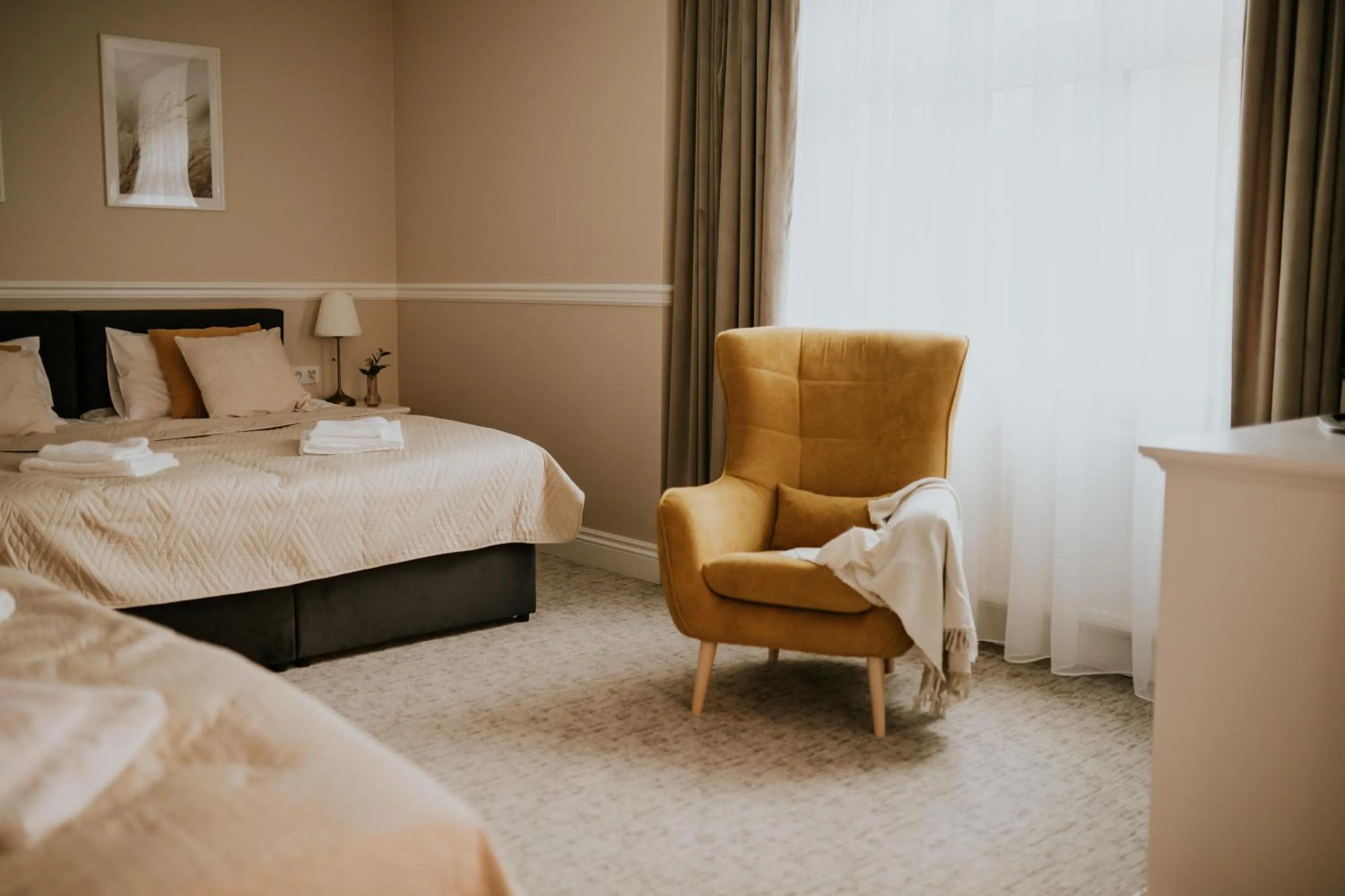 Bedroom, Bed in Villa Adele