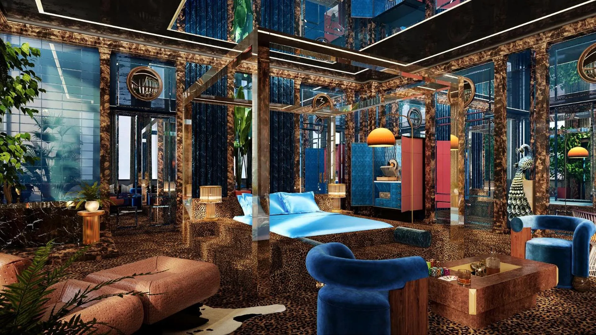 Bed in 25hours Hotel Jakarta The Oddbird