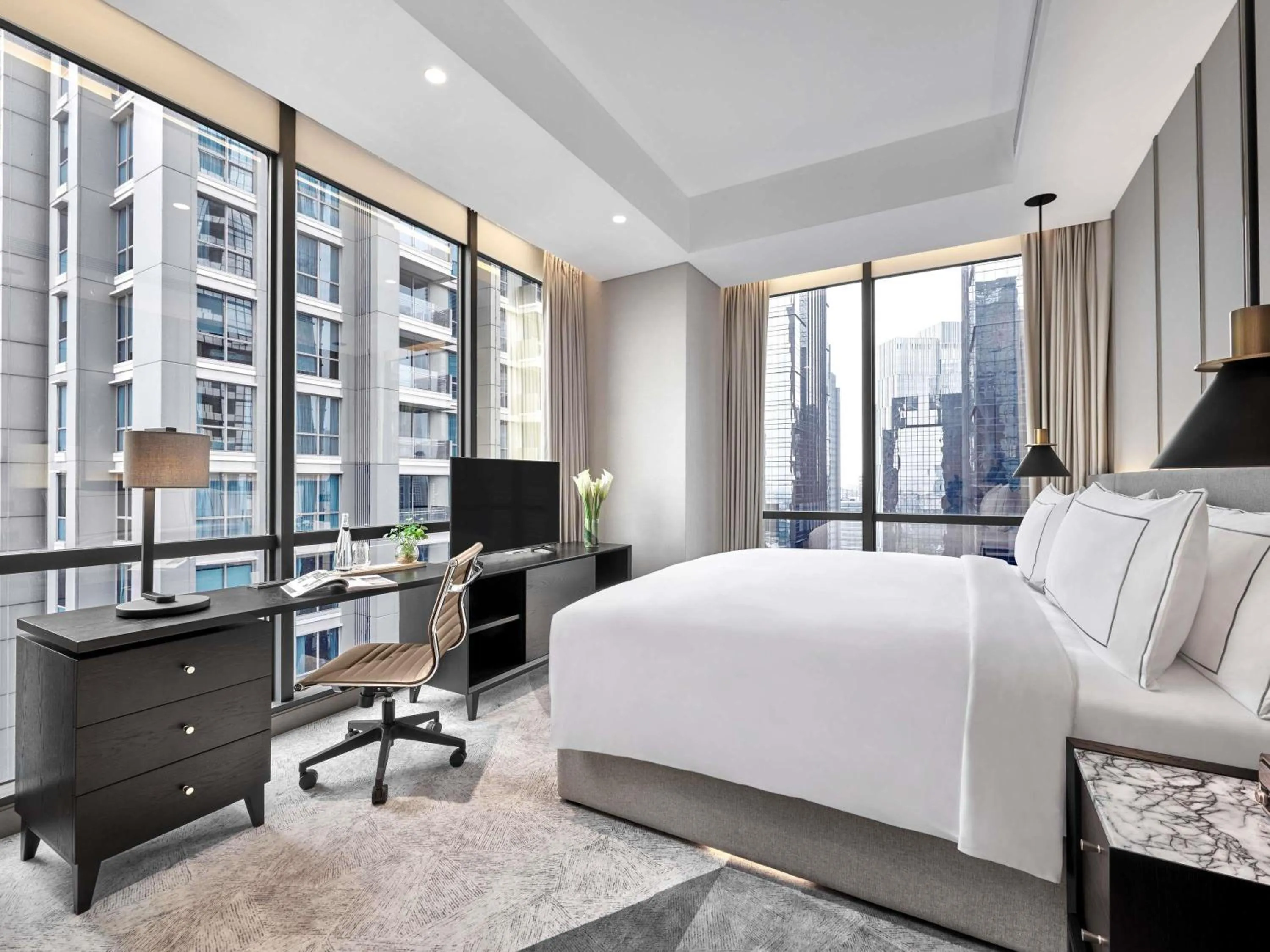 Bedroom, Bed in 25hours Hotel Jakarta The Oddbird