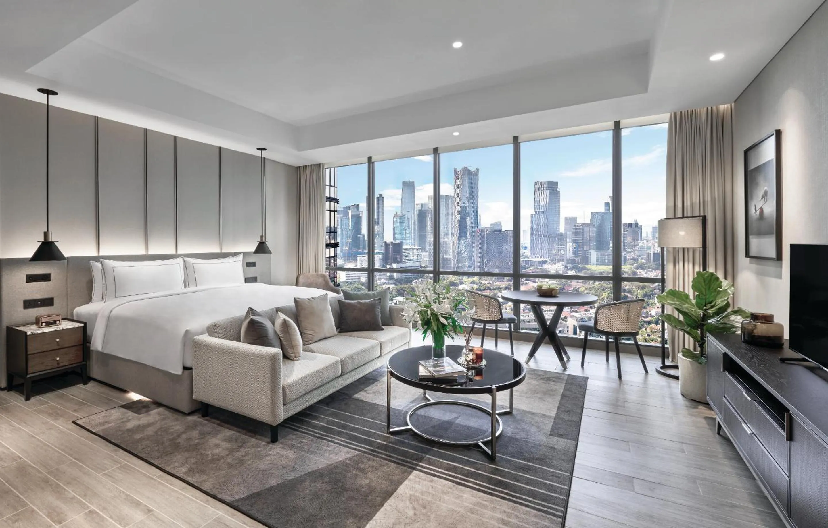 Bedroom in 25hours Hotel Jakarta The Oddbird