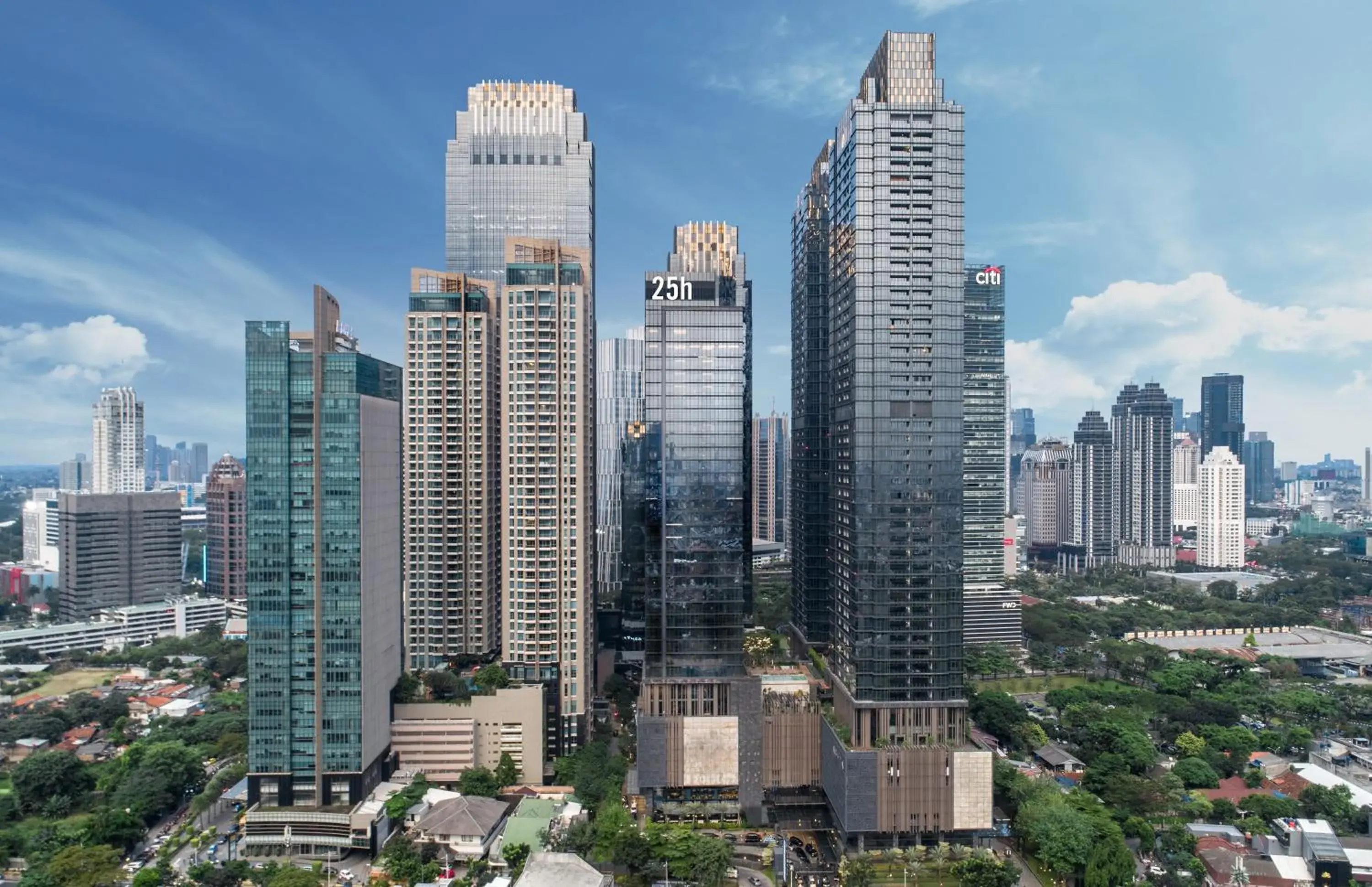 Property building in 25hours Hotel Jakarta The Oddbird Property building in 25hours Hotel Jakarta The Oddbird