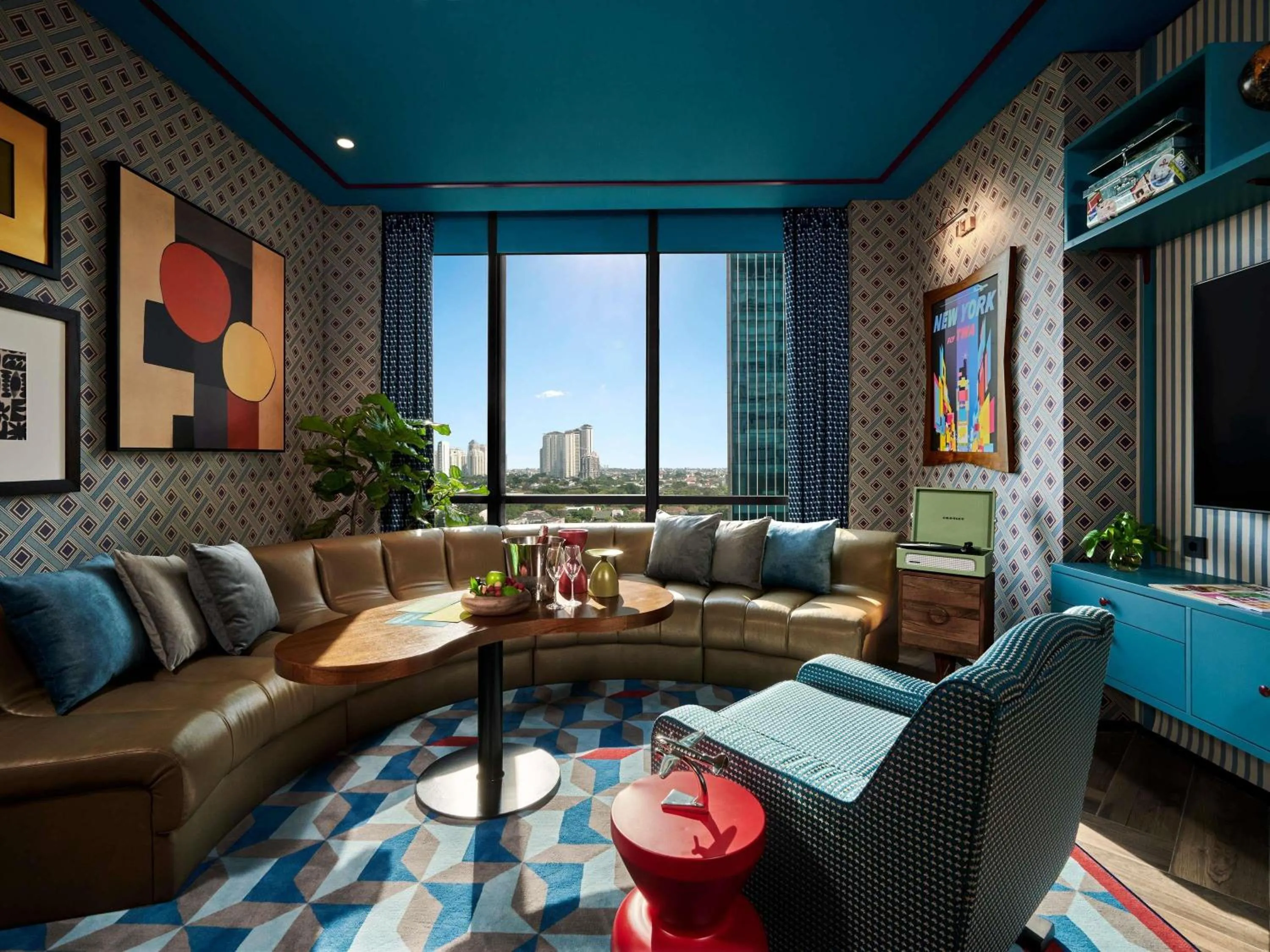 Bedroom in 25hours Hotel Jakarta The Oddbird