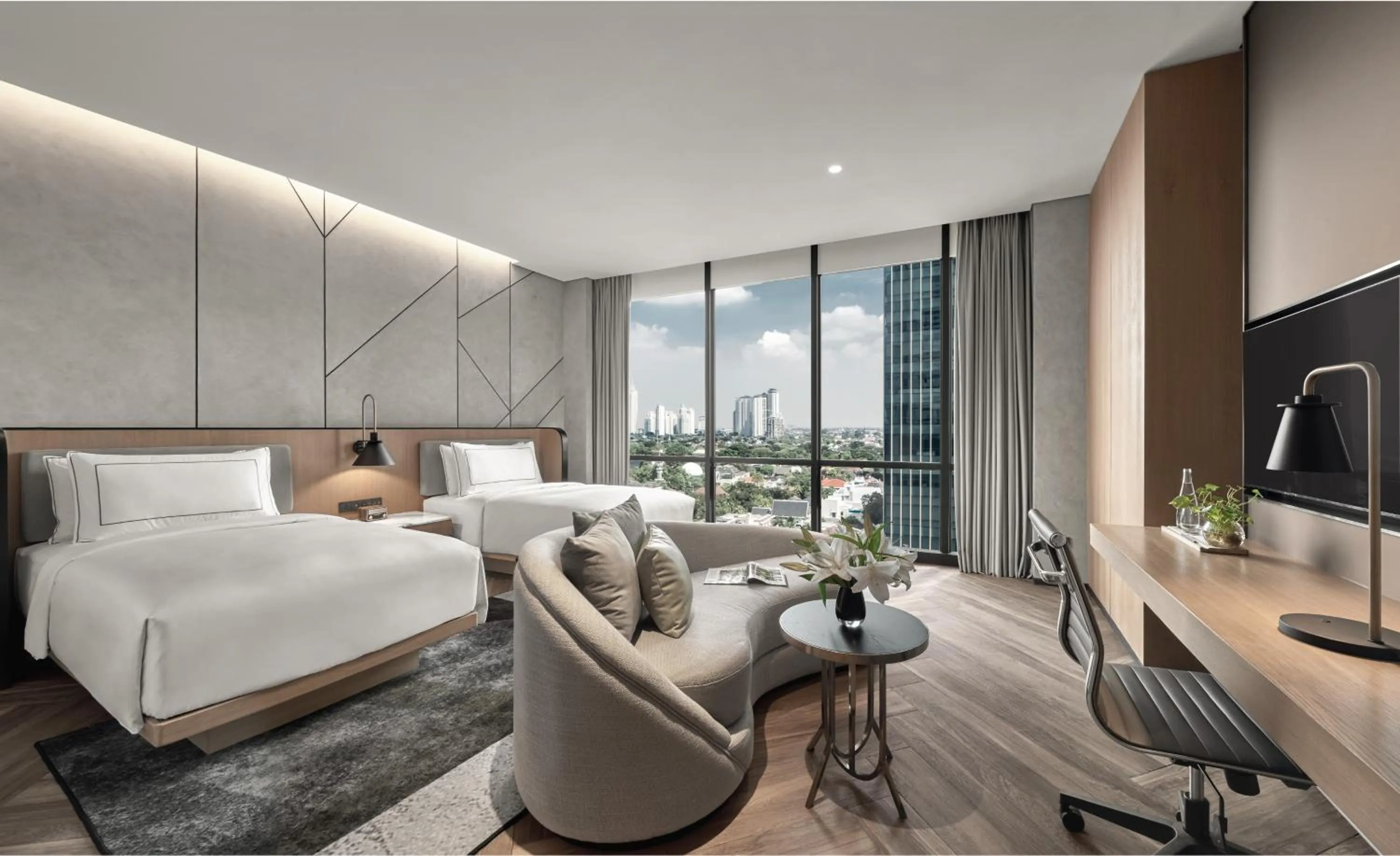 Bedroom, Bed in 25hours Hotel Jakarta The Oddbird