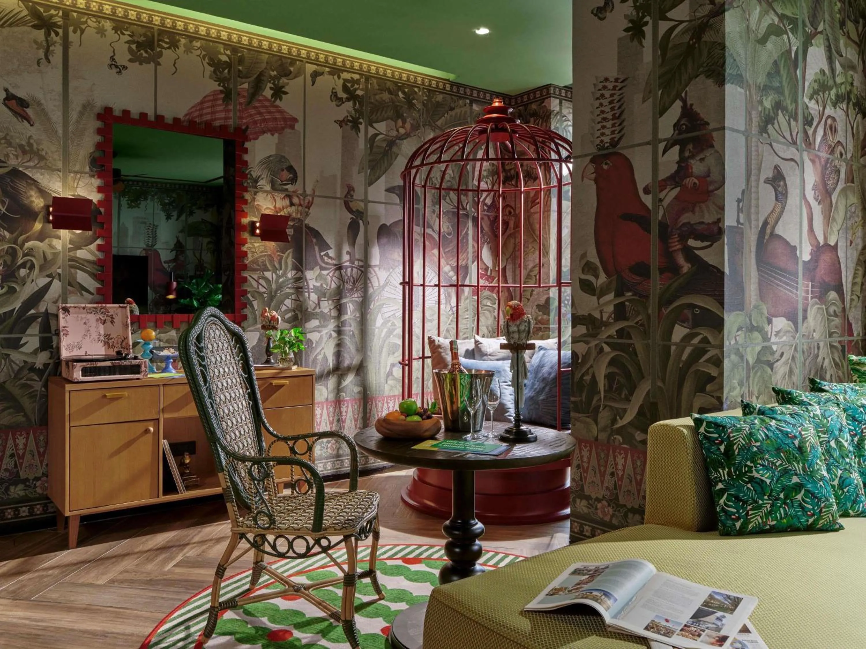 Bedroom in 25hours Hotel Jakarta The Oddbird