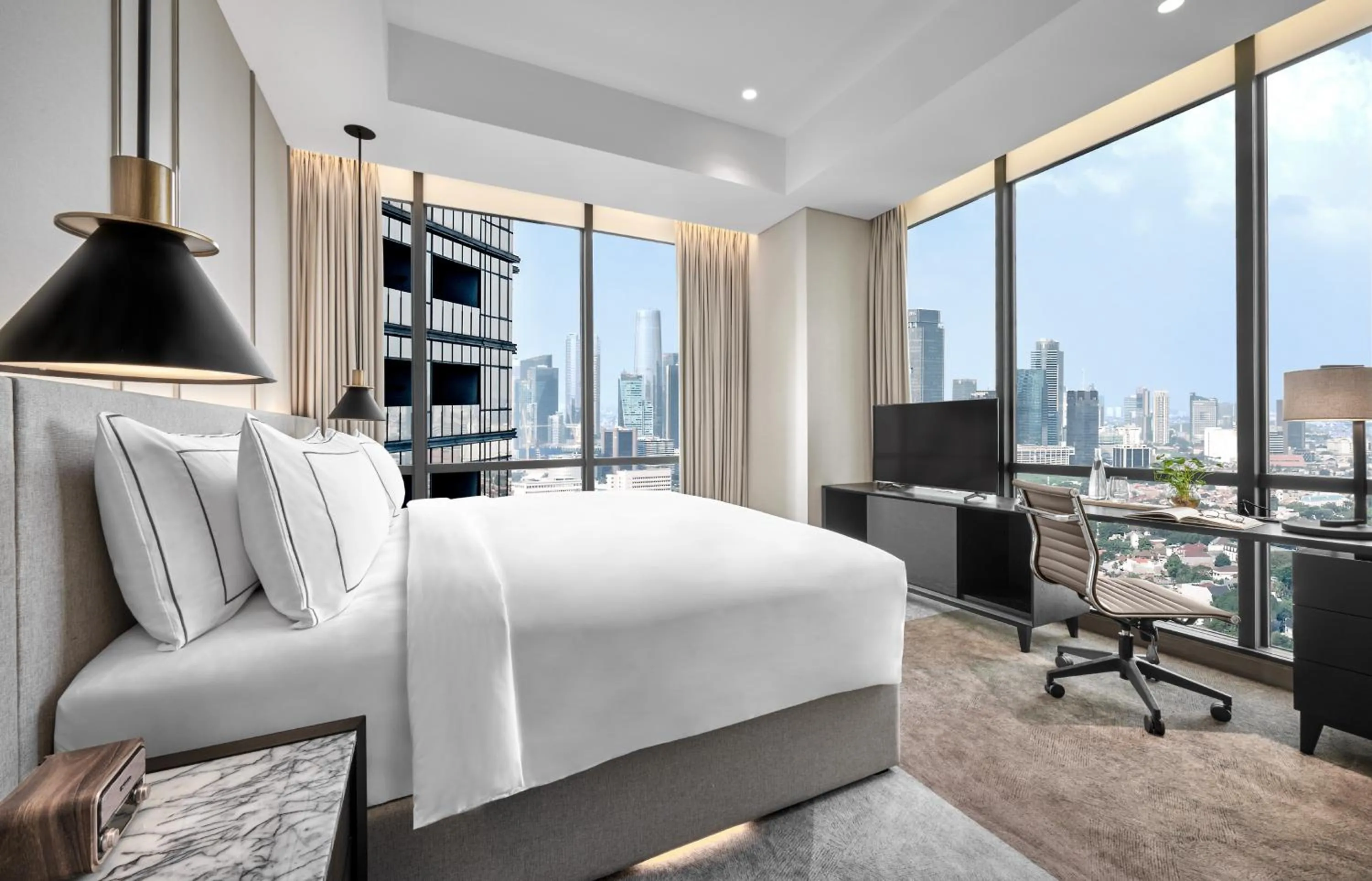 Bed in 25hours Hotel Jakarta The Oddbird