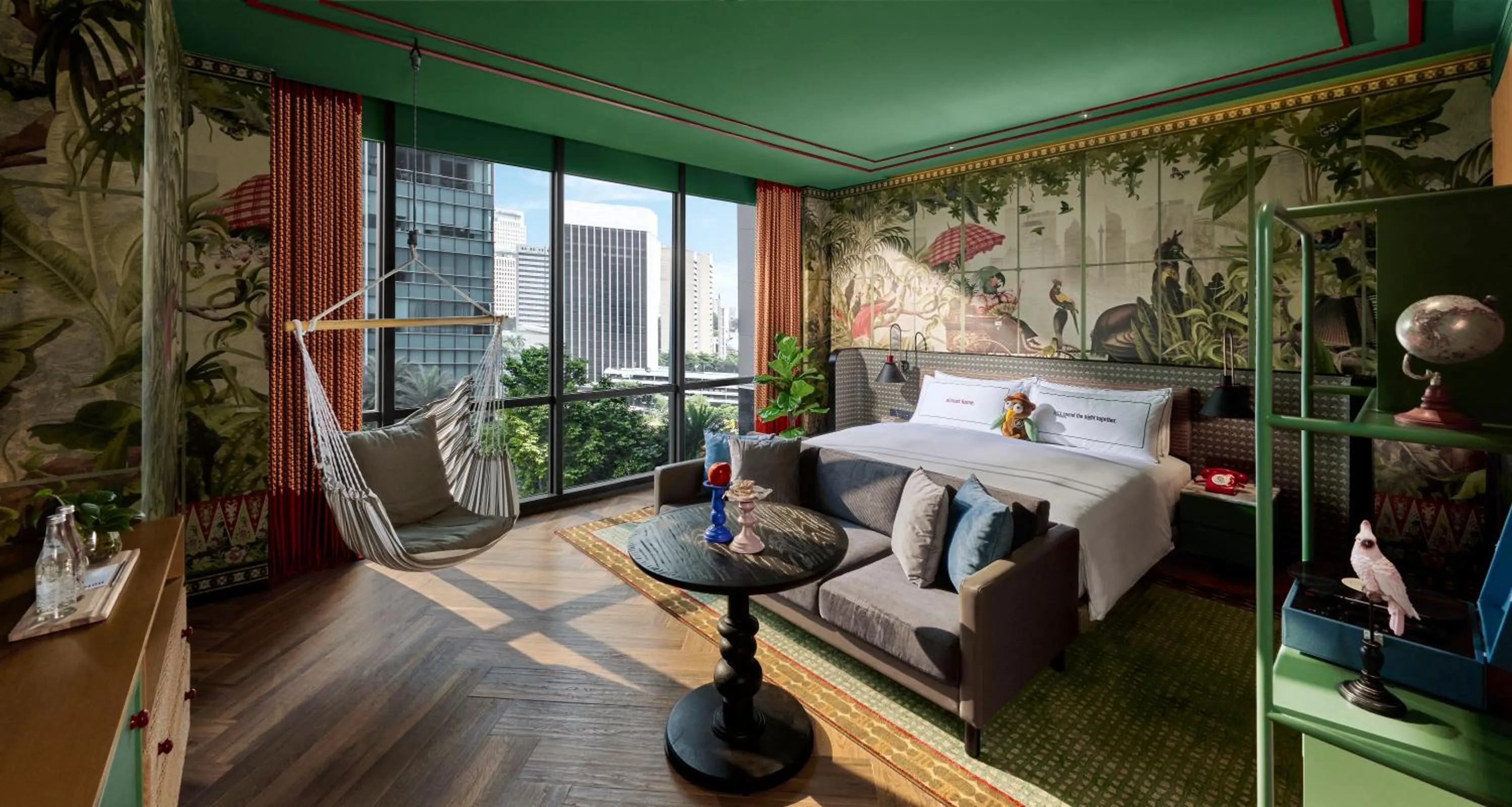 Bedroom, Bed in 25hours Hotel Jakarta The Oddbird