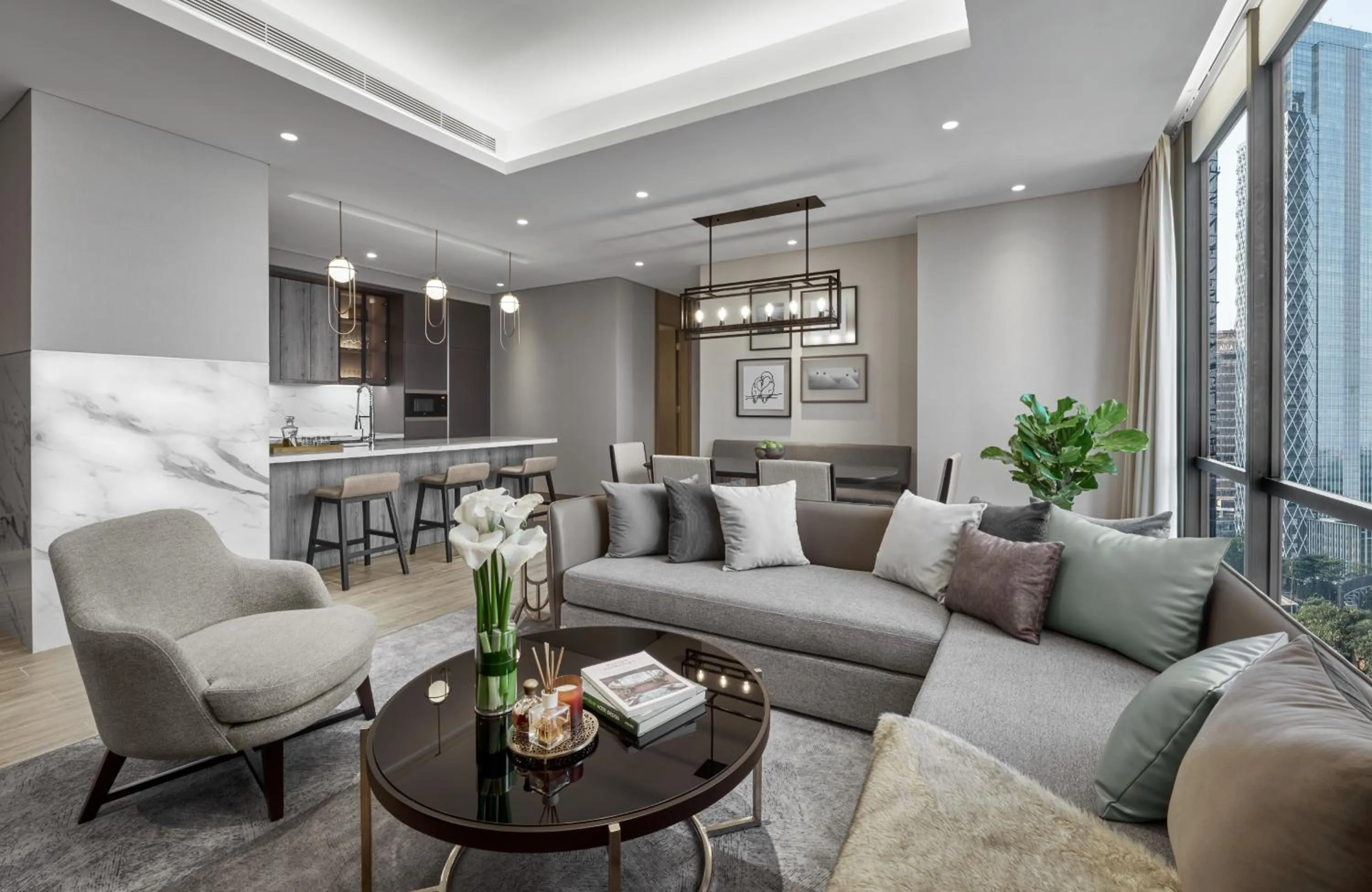 Living room in 25hours Hotel Jakarta The Oddbird