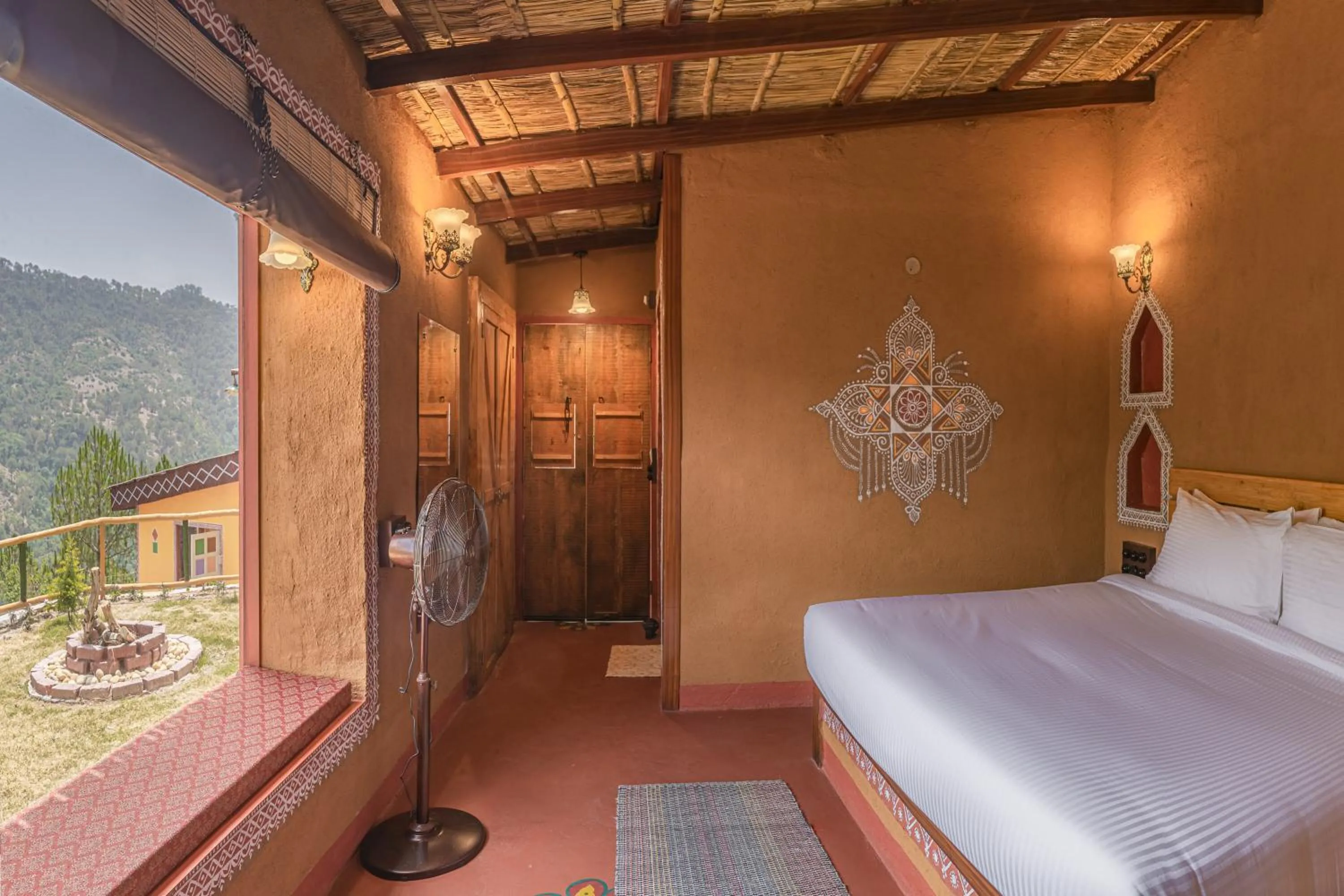 Bed in A Kasauli Ggaon by Echor