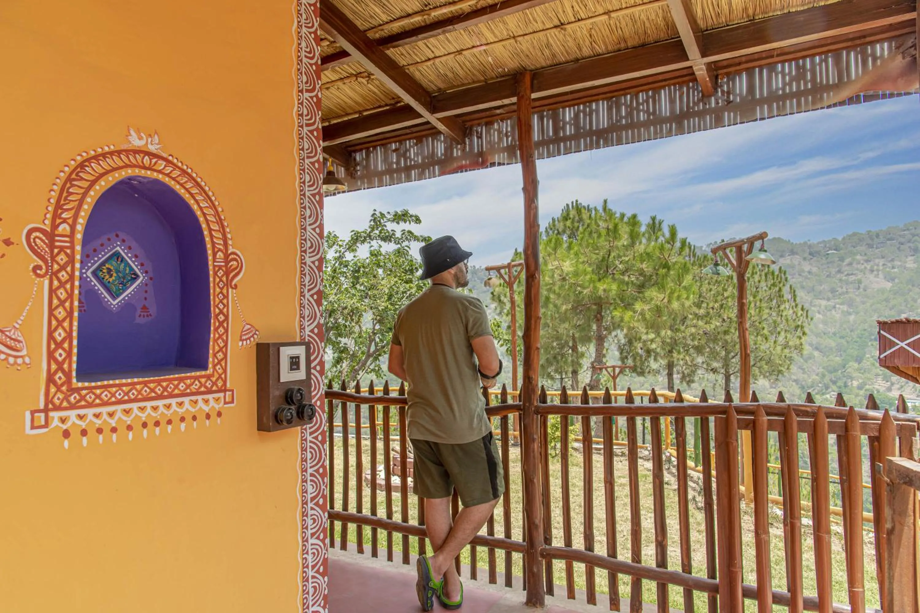 View (from property/room) in A Kasauli Ggaon by Echor