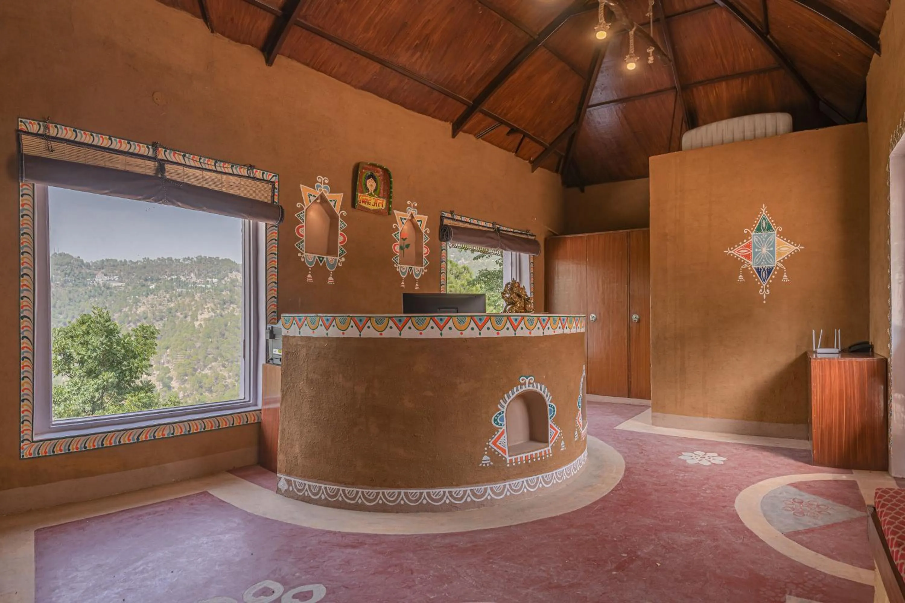 Lobby or reception in A Kasauli Ggaon by Echor