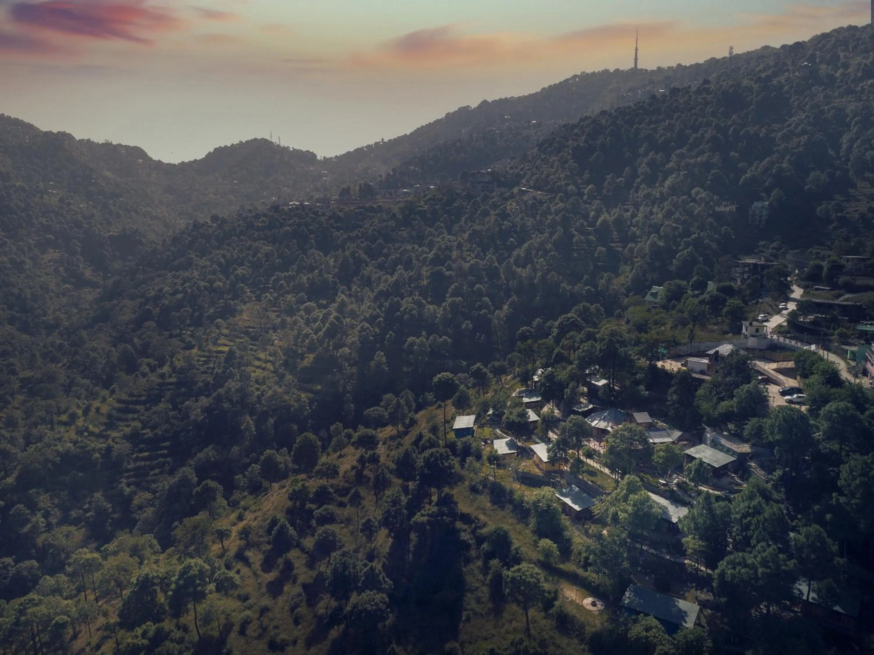 Natural landscape in A Kasauli Ggaon by Echor