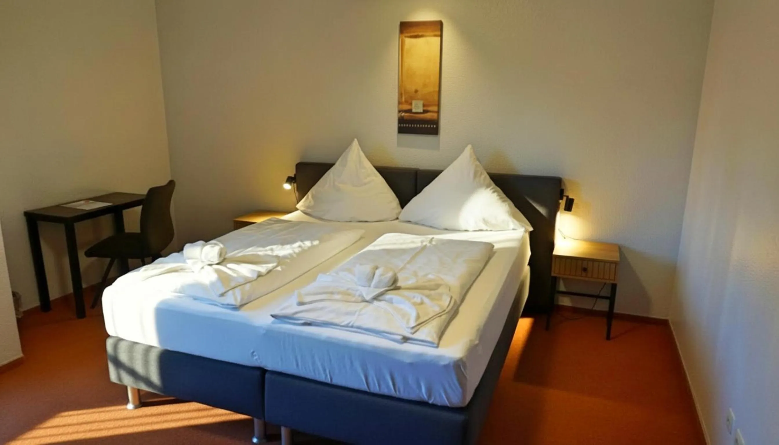 Photo of the whole room, Bed in Hotel Schachener Hof