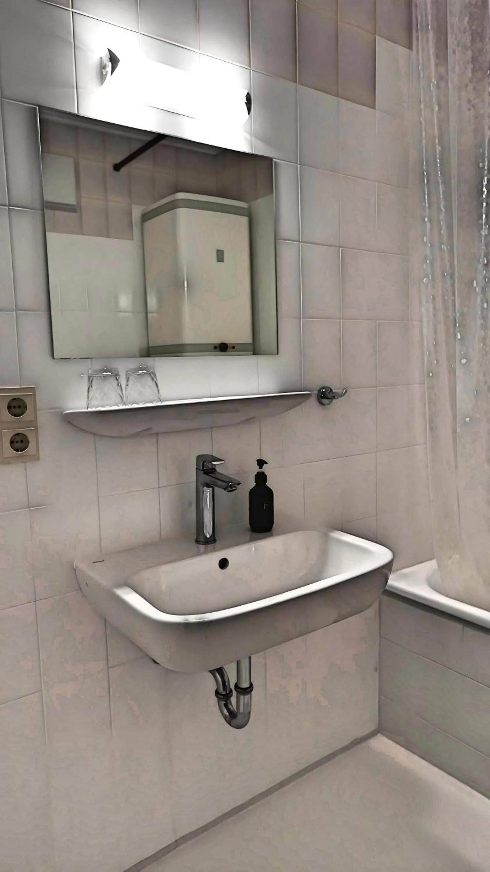 Bathroom in Hotel Schachener Hof