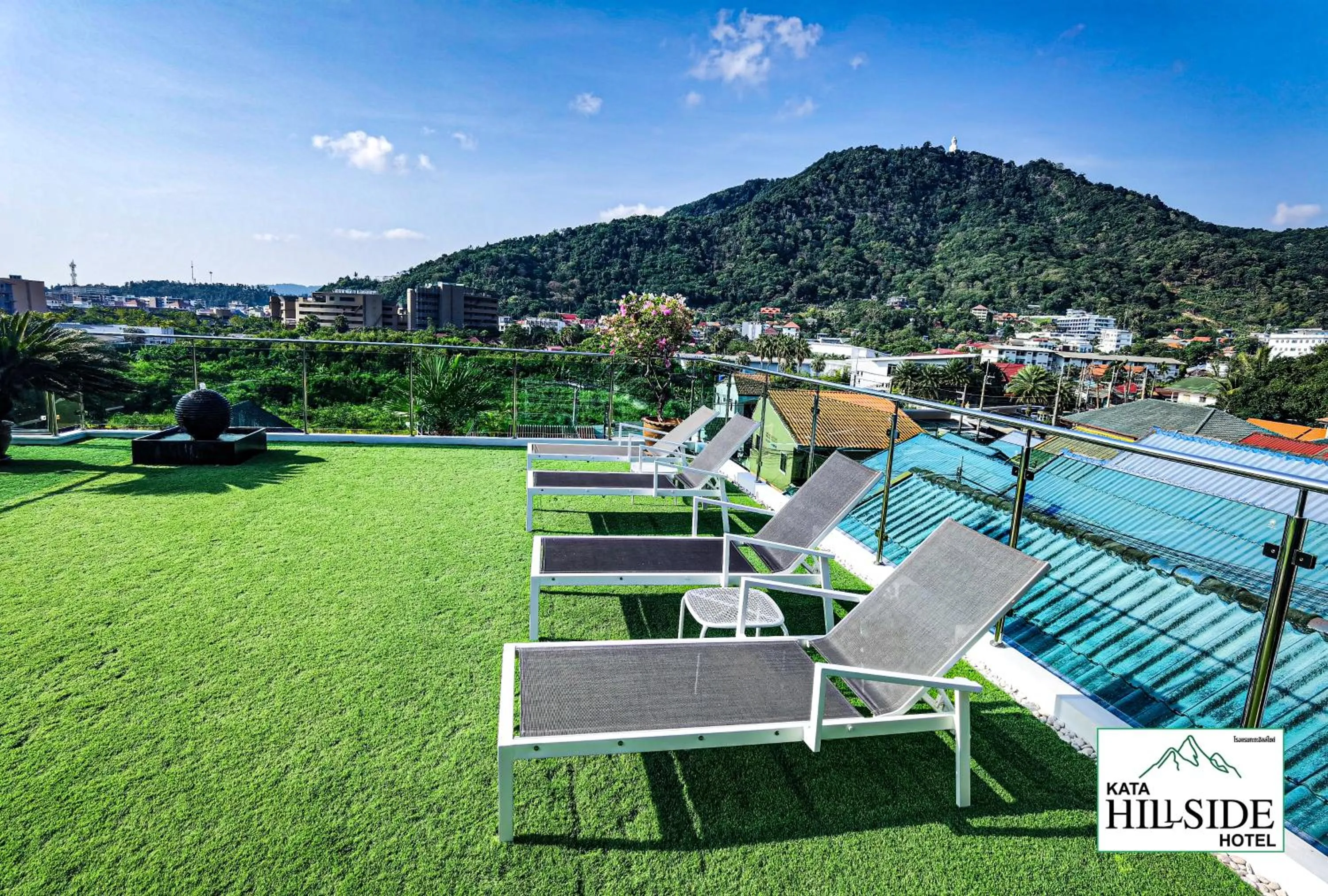 Seating area in Kata Hillside Hotel