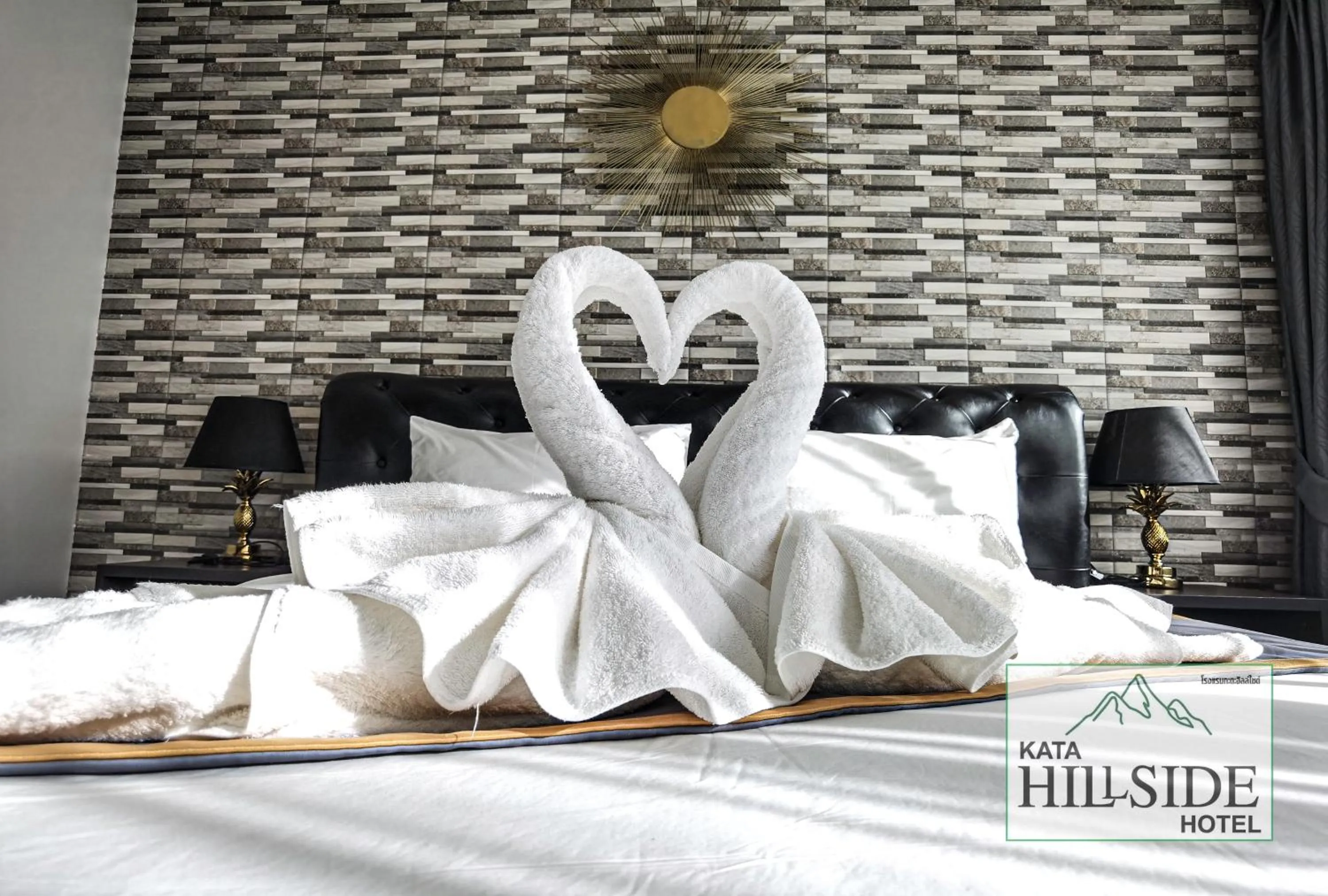 Bed in Kata Hillside Hotel