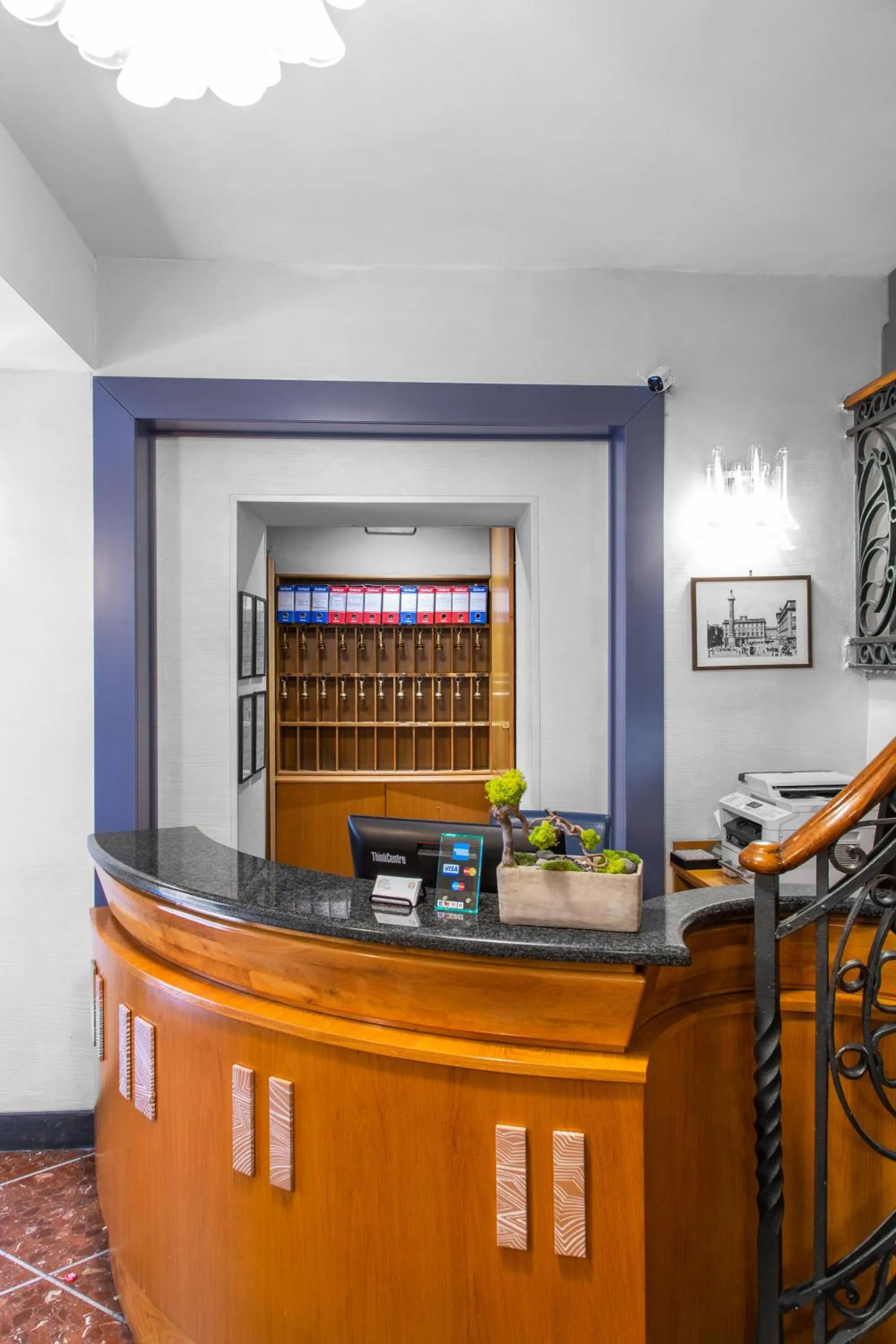 Lobby or reception in Hotel Piazza Di Spagna