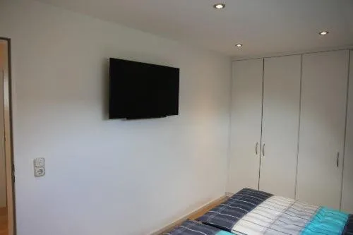 Bedroom, Bed in Somerset Ferienhaus