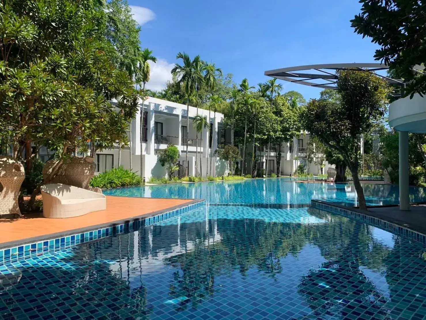 Swimming pool in Siamdasada Khaoyai Swimming pool in Siamdasada Khaoyai