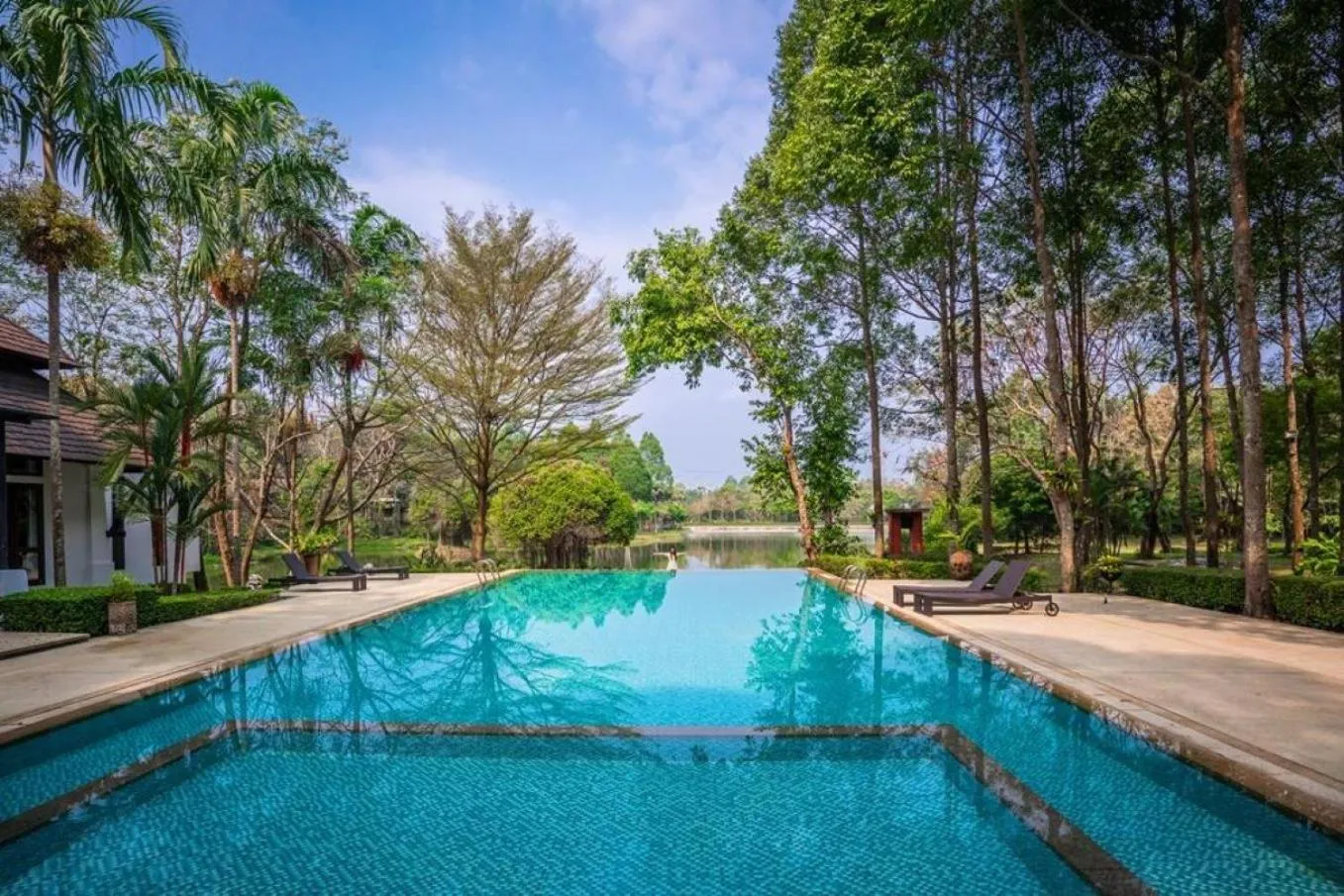 Pool view in Siamdasada Khaoyai