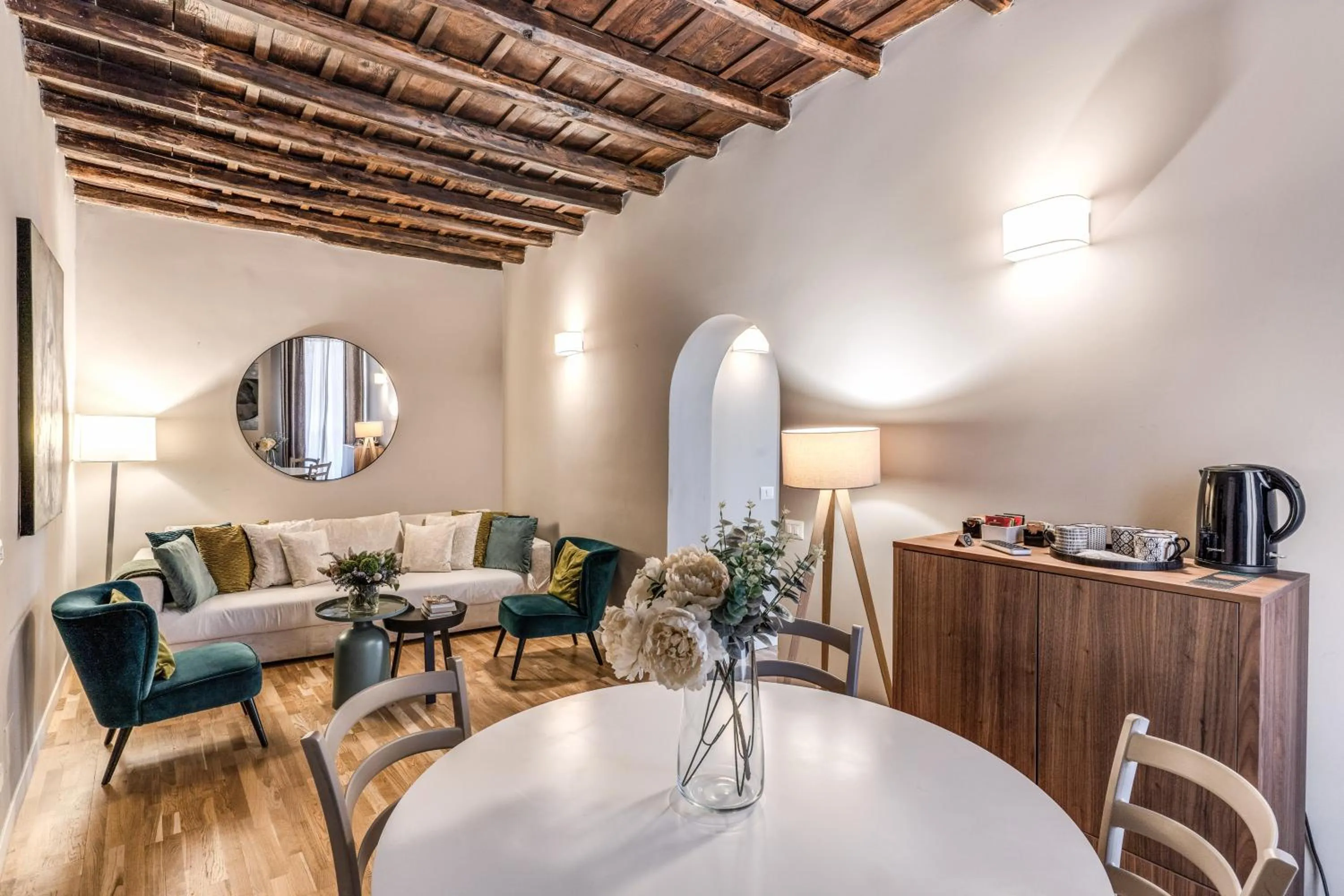 Living room in Trevi Beau Boutique Hotel