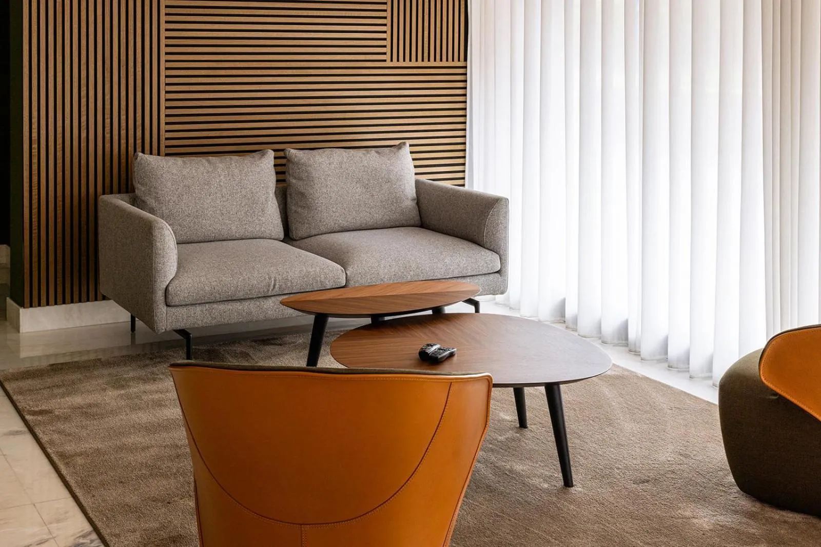 Seating area in B&B HOTEL Habitat Giussano