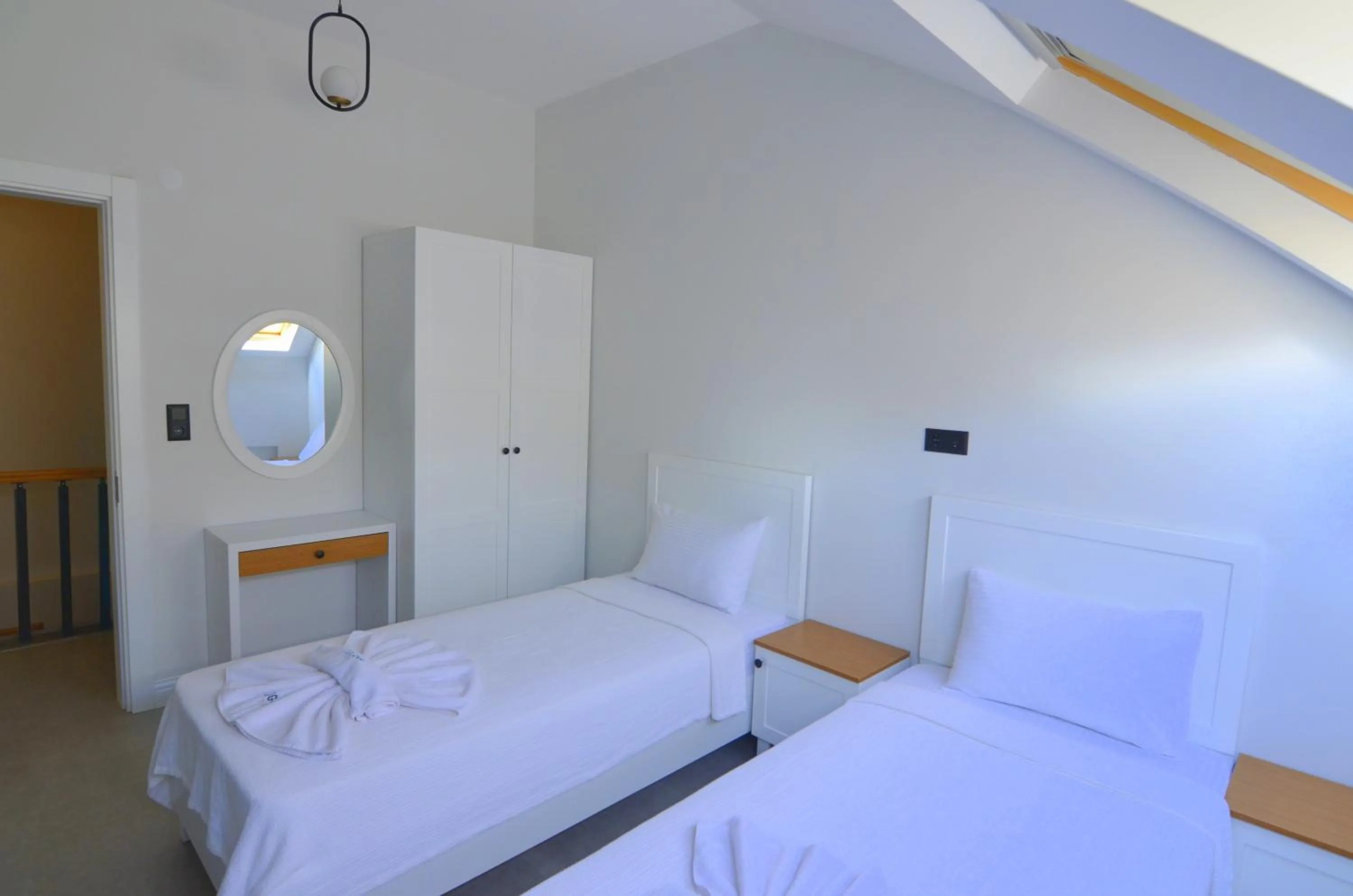 Bed in Juglans Suites