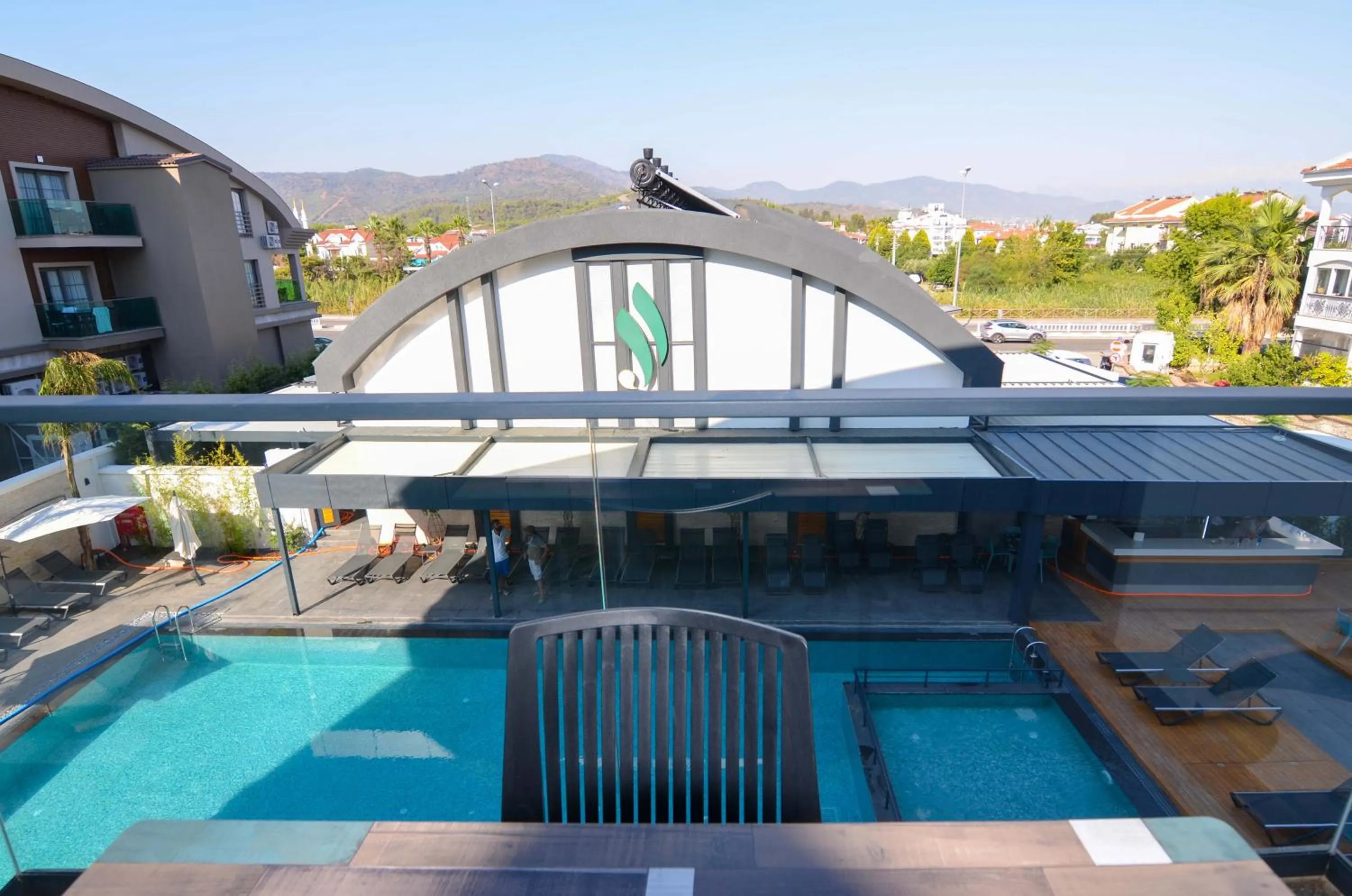 Balcony/Terrace in Juglans Suites